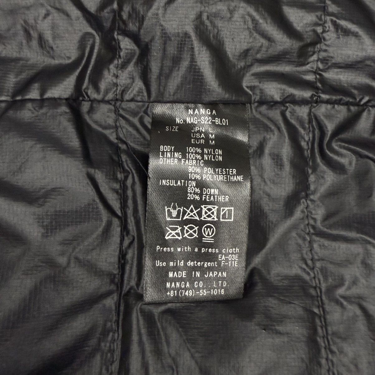 NANGA Nanga Down Jacket Size US L / EU 52-54 / 3 - 9 Thumbnail