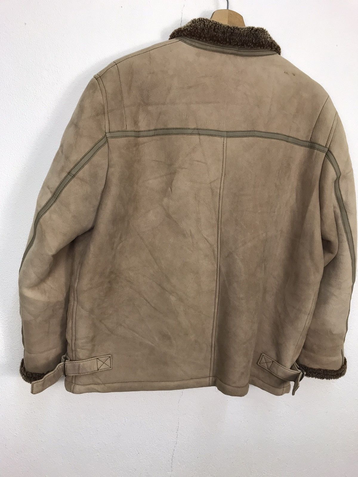 Corneliani VINTAGE CORNELIANI ID Suede Leather Outerwear Jacket Size US L / EU 52-54 / 3 - 12 Thumbnail