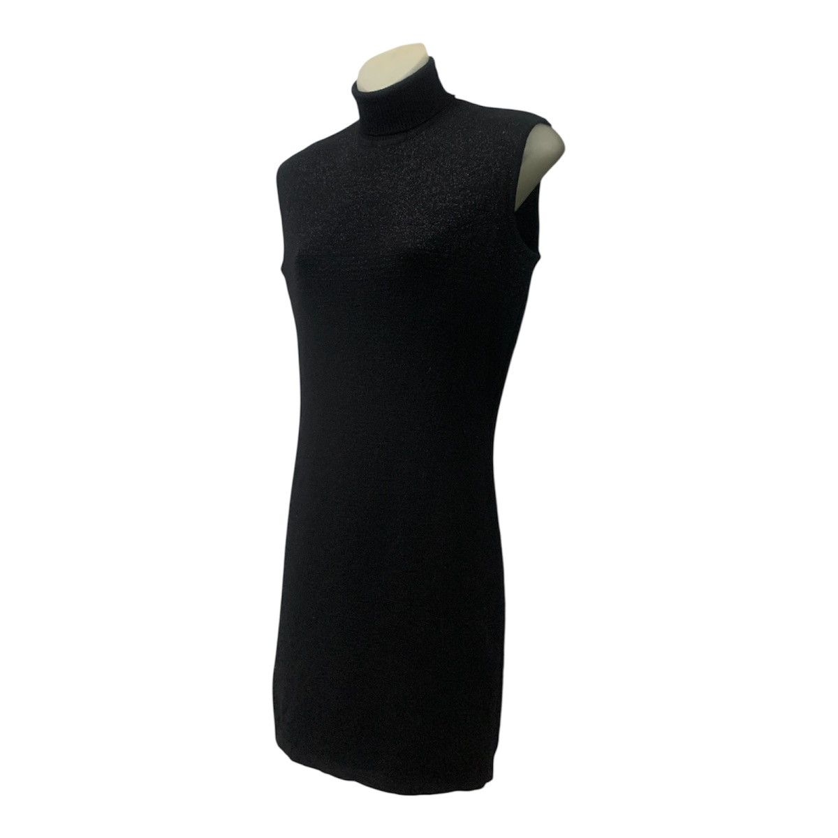 Versace Jeans Couture Vtg Versace Jeans Couture Turtleneck Mini Dress Size S / US 4 / IT 40 - 4 Thumbnail
