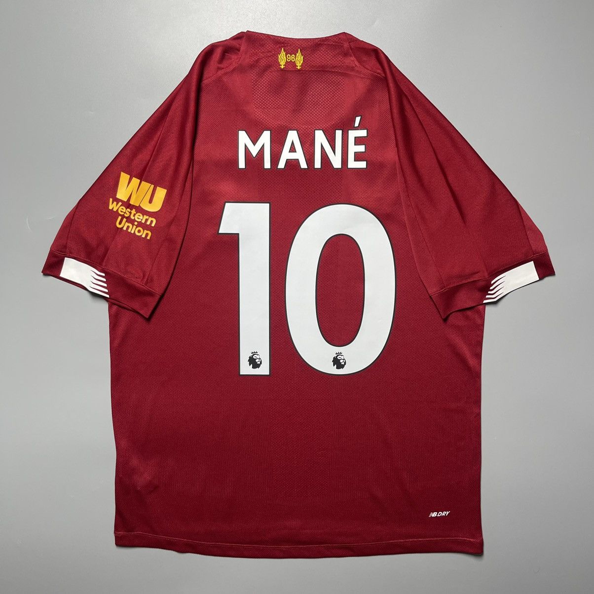 New Balance LIVERPOOL NEW BALANCE 2019/2020 SOCCER HOME JERSEY #10 MANE Size US S / EU 44-46 / 1 - 1 Thumbnail