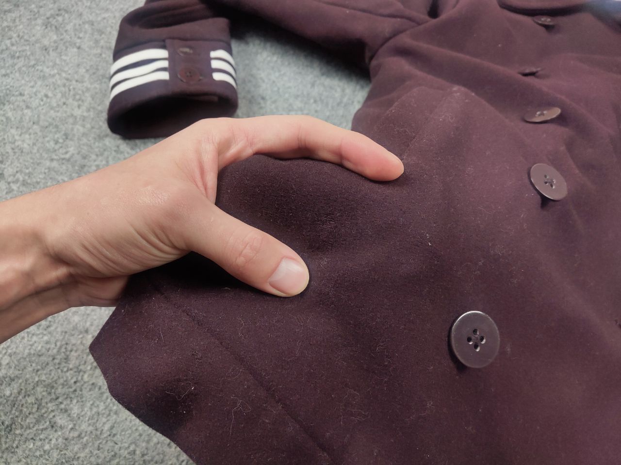 Adidas David Beckham Adidas wool coat Double Breasted Jacket Size US S / EU 44-46 / 1 - 12 Thumbnail