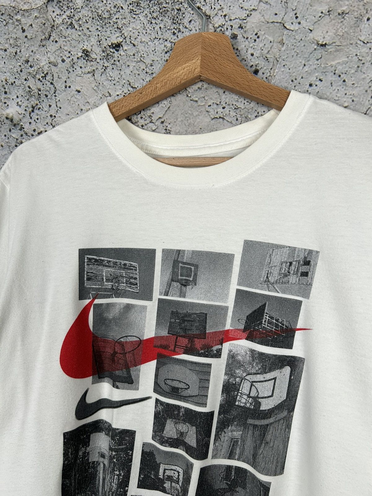 Nike Nike Basketball NBA Graphic Tee Streetwear Sport Vintage Size US L / EU 52-54 / 3 - 3 Thumbnail