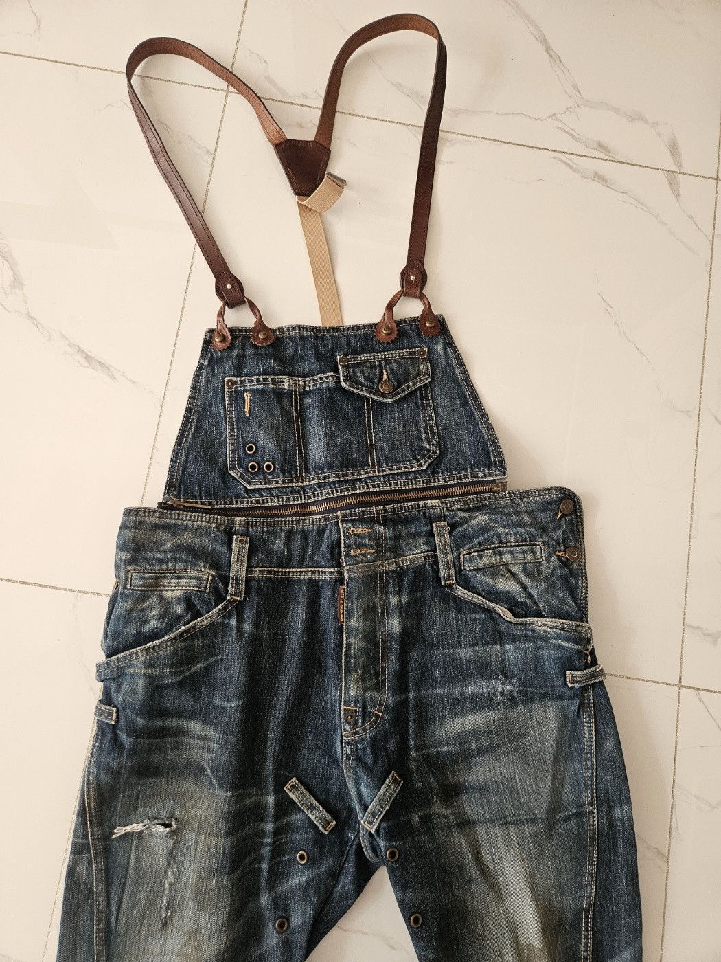 Dsquared2 Dsquared overrolls jeans Size US 34 / EU 50 - 4 Thumbnail
