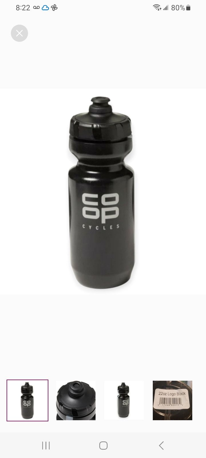 Other Co-op Cycles Purist Water Bottle Size ONE SIZE - 1 Thumbnail