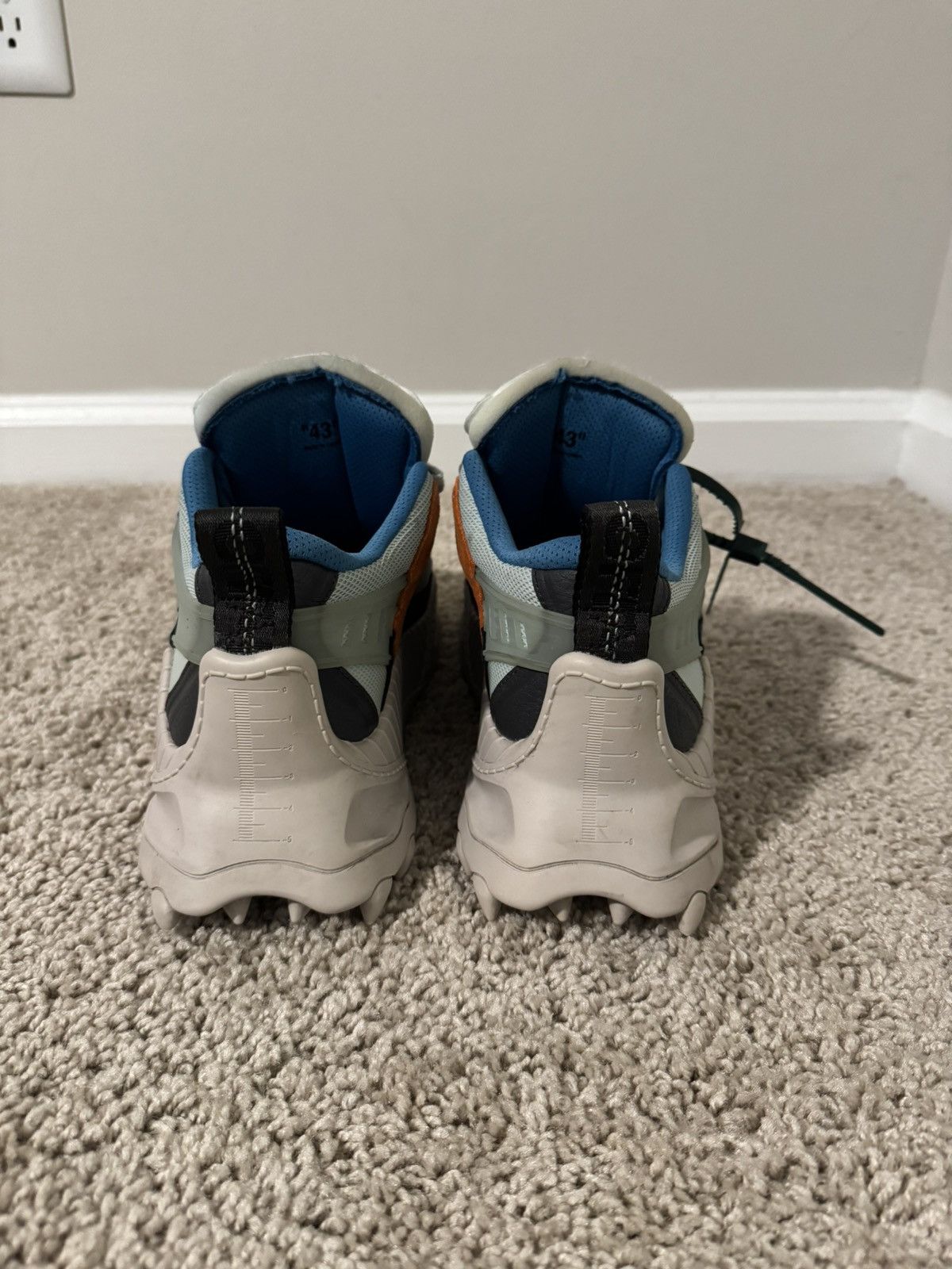 Off-White Off-White ODSY-1000 Dark Greyhound Size US 10 / EU 43 - 10 Thumbnail