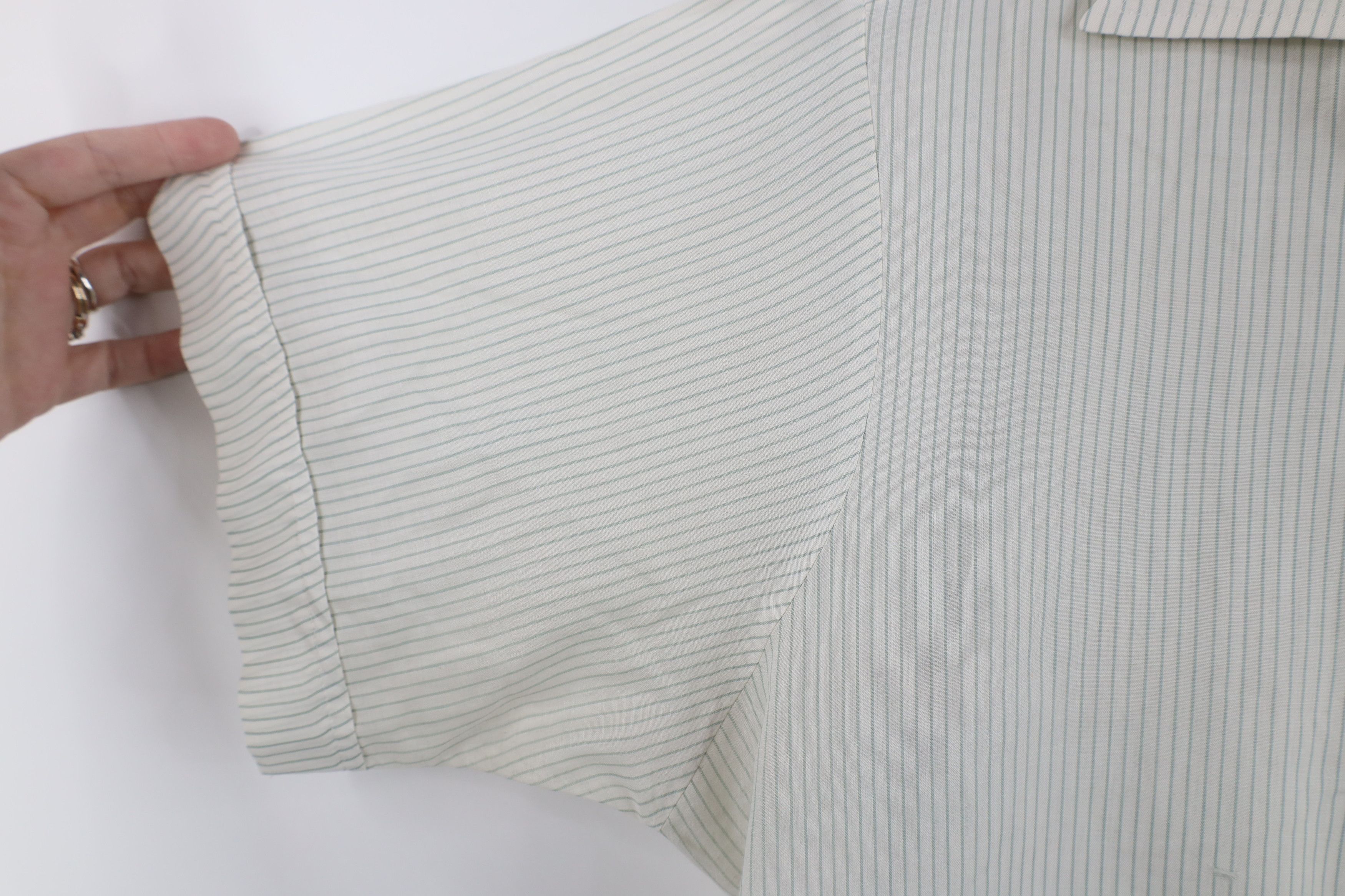 Vintage Vintage 50s 60s Macys Button Sleeve Collared Shirt Size US M / EU 48-50 / 2 - 6 Thumbnail
