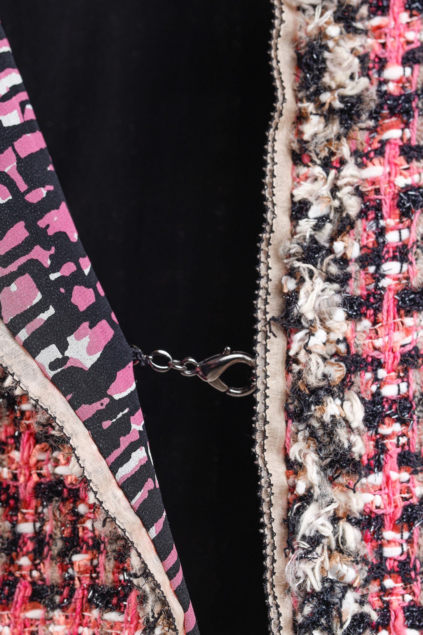 Oscar De La Renta Oscar de la Renta AW/10 Pink Cropped Tweed Blazer Size S / US 4 / IT 40 - 9 Thumbnail