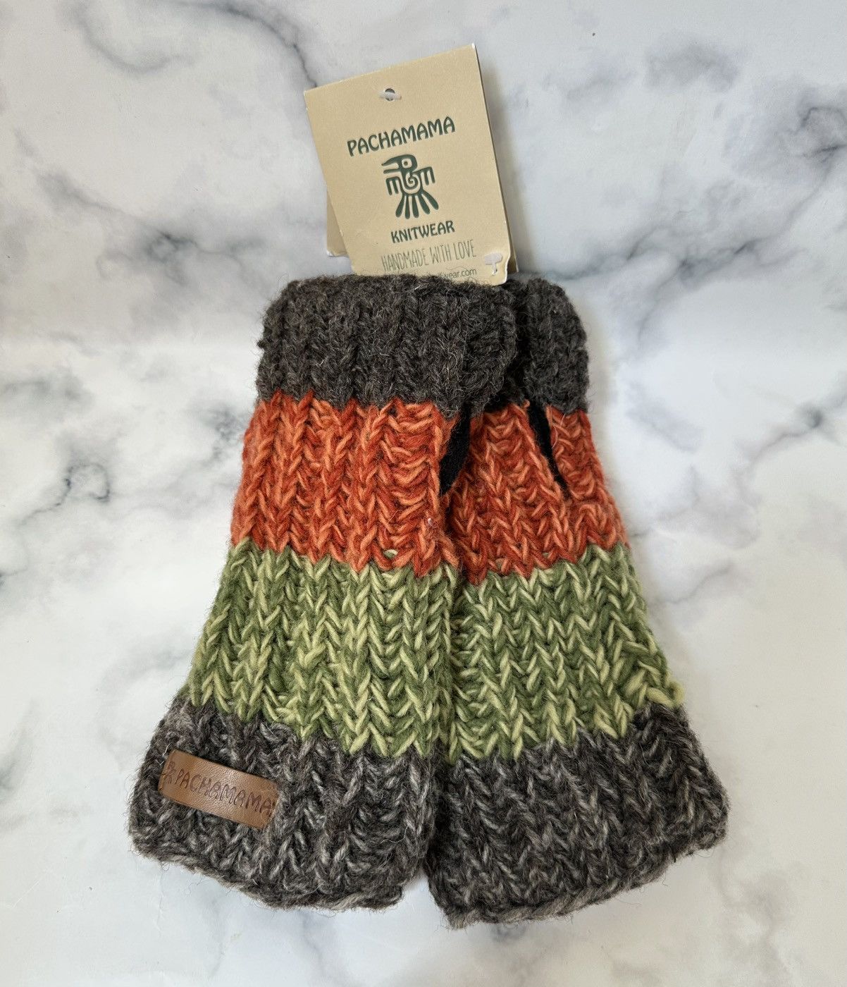 Other PACHAMAMA Knitwear Hand Mittens Wool Fleece Lined Gloves Size ONE SIZE - 1 Thumbnail