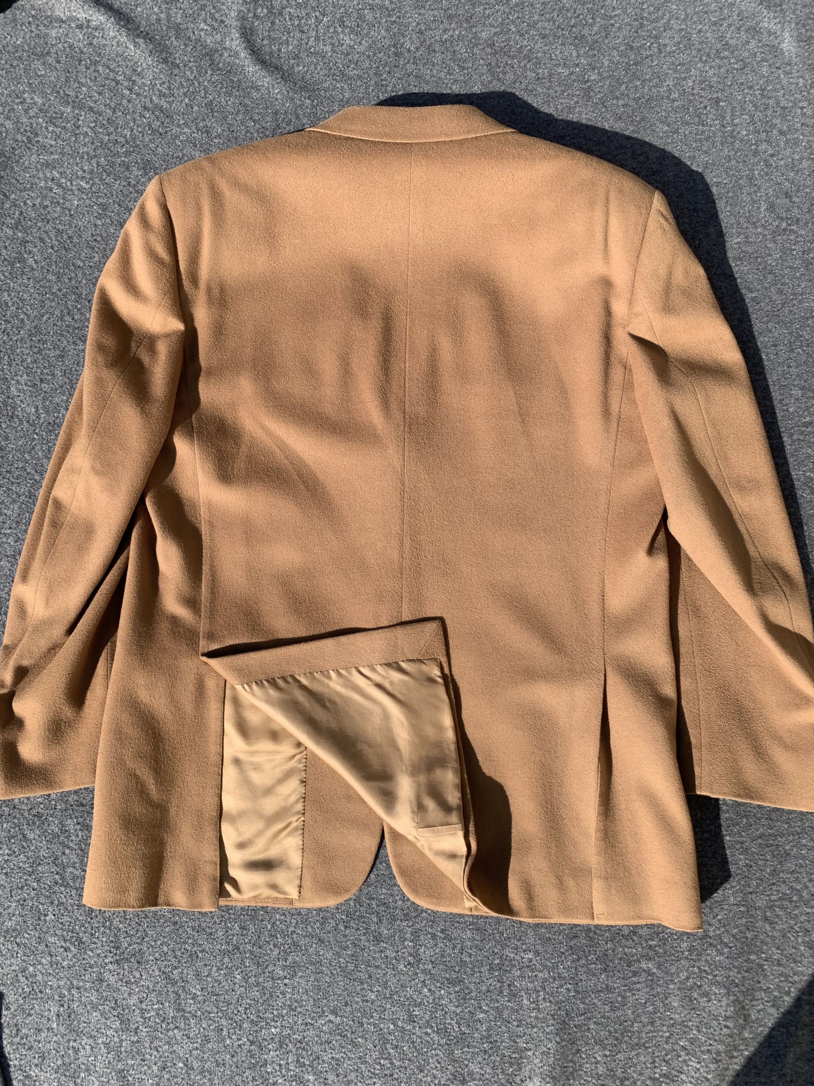 Burberry Vintage Burberry Blazer – 100% Virgin Wool – Camel – IT52 Size 52R - 12 Thumbnail