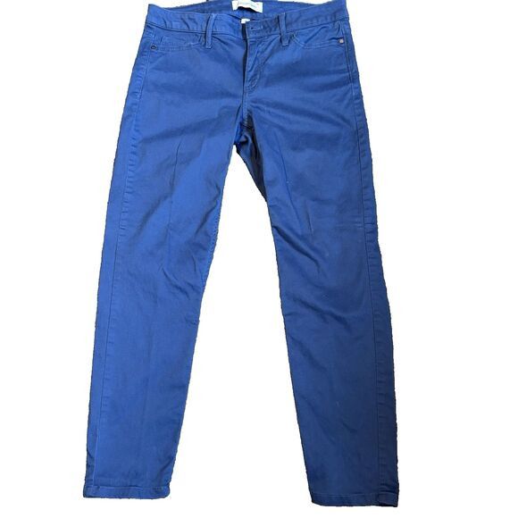 Calvin Klein Calvin Klein Women's Ankle Skinny Navy Pants 8 stretchy Size 30" / US 8 / IT 44 - 1 Thumbnail