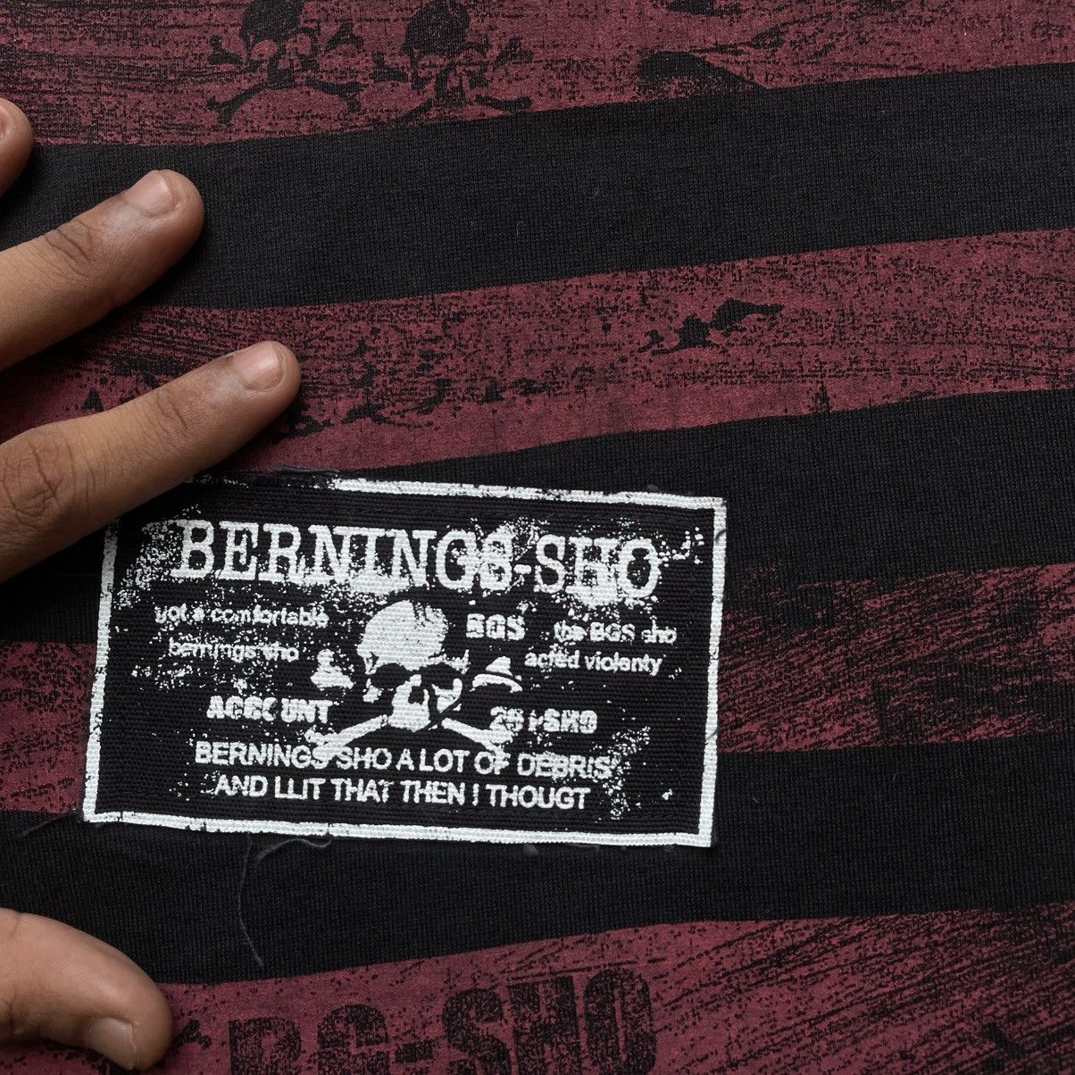 BERNINGS SHO Vintage Bernings Sho Punk Gothic Seditionaries Shirt Size US L / EU 52-54 / 3 - 7 Thumbnail