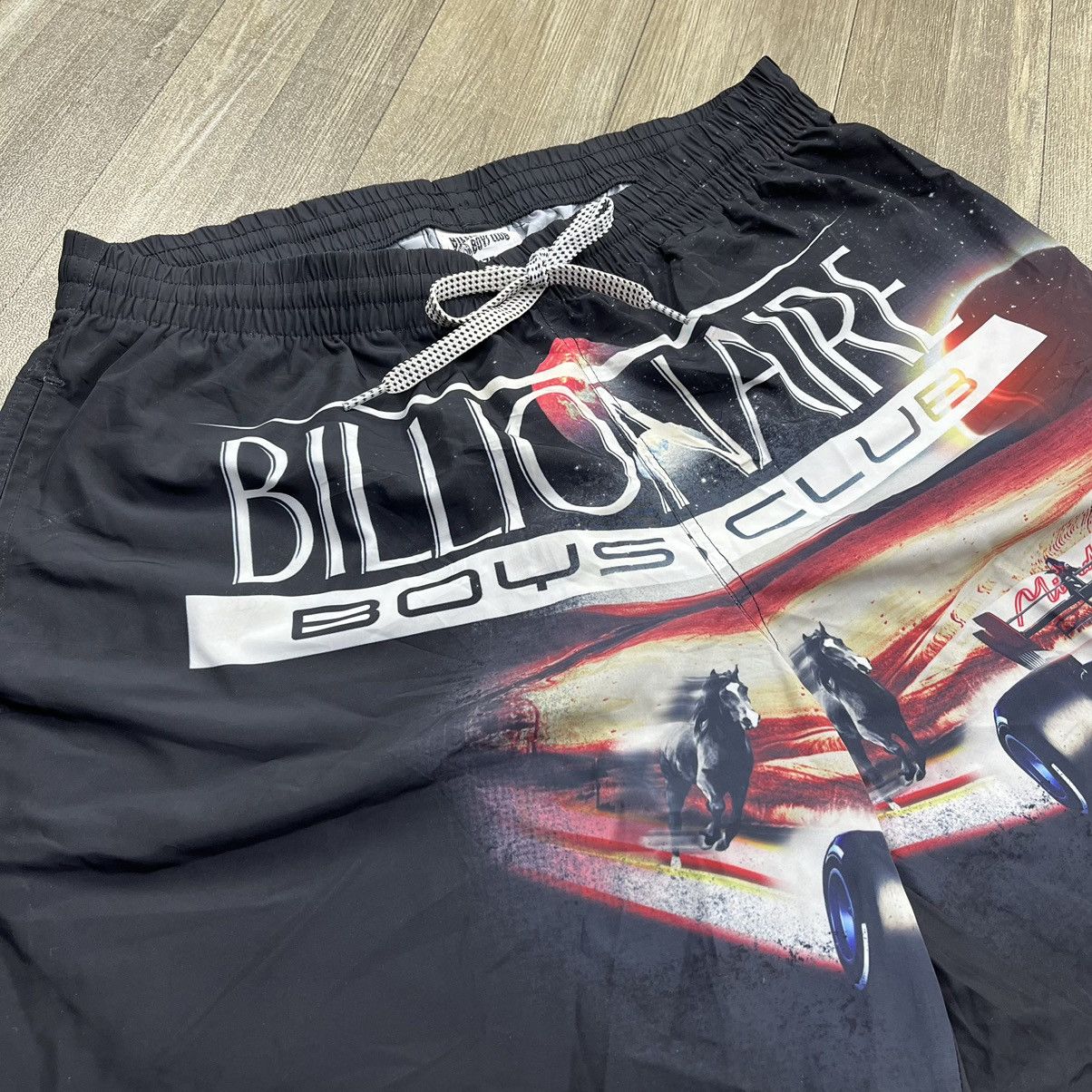 Billionaire Boys Club Billionaire Boys Club BBC Lightspeed Racing Shorts Size US 32 / EU 48 - 4 Thumbnail