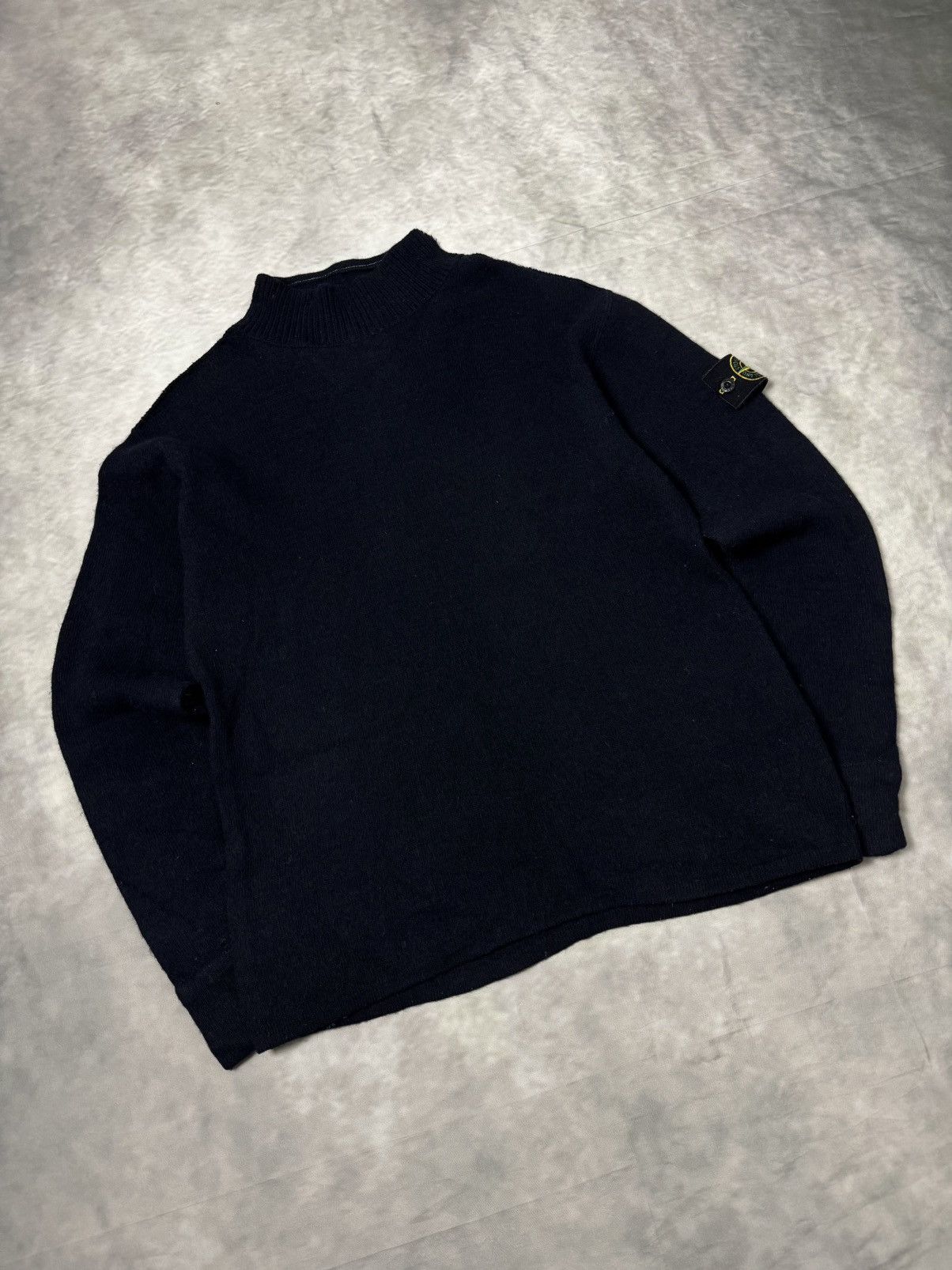 Stone Island Vintage Stone Island Wool jumper Size US M / EU 48-50 / 2 - 5 Thumbnail