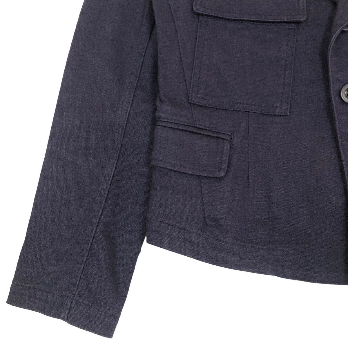 Yohji Yamamoto Vintage Yohji Yamamoto + Noir 2009 A/W Tailored Jacket Size S / US 4 / IT 40 - 10 Thumbnail
