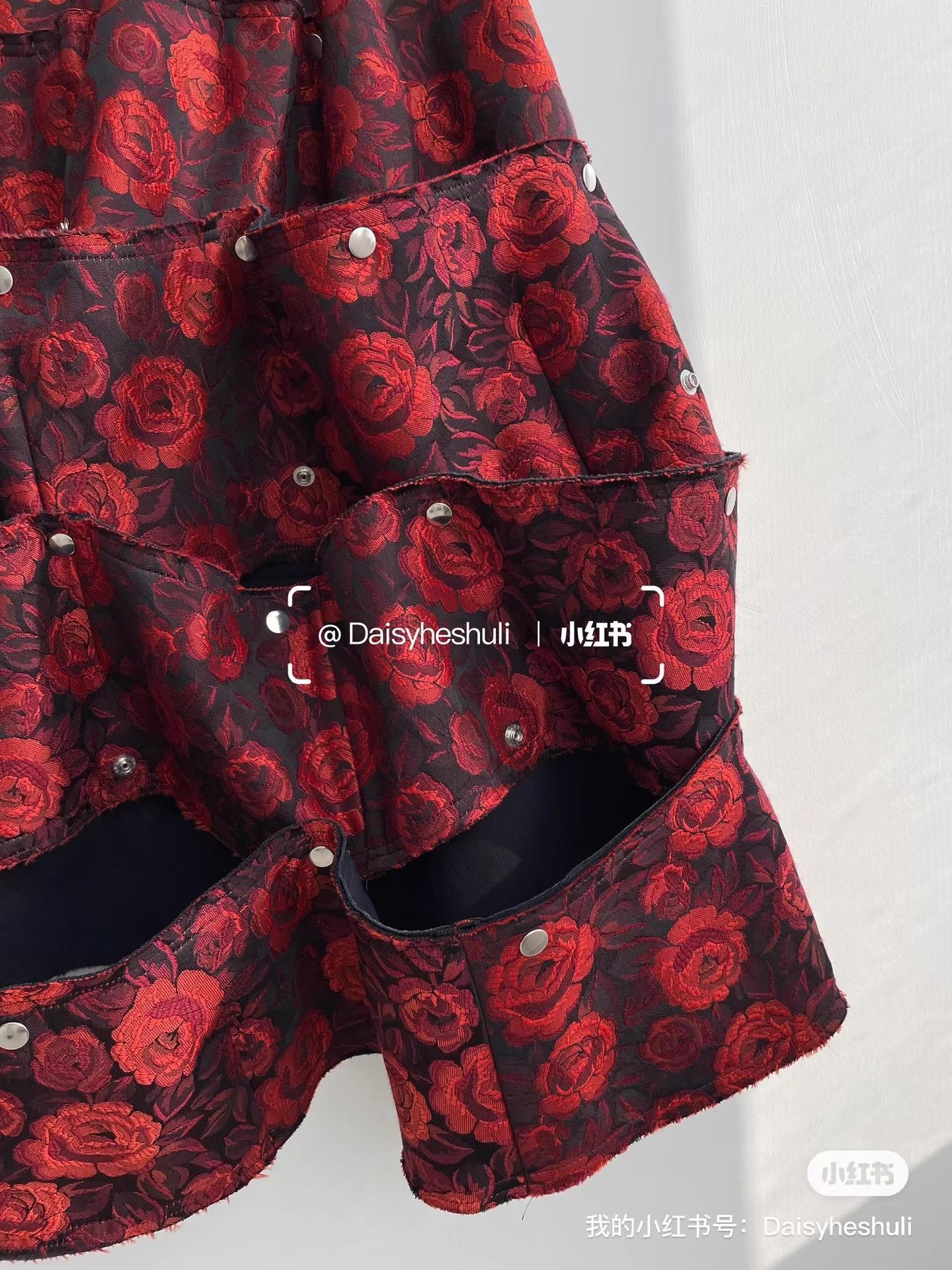 Comme des Garcons Comme des Garçons Wear Rose Embroidery Midi Skirt Ｑ24 Size 38" / US 16 / IT 52 - 5 Thumbnail