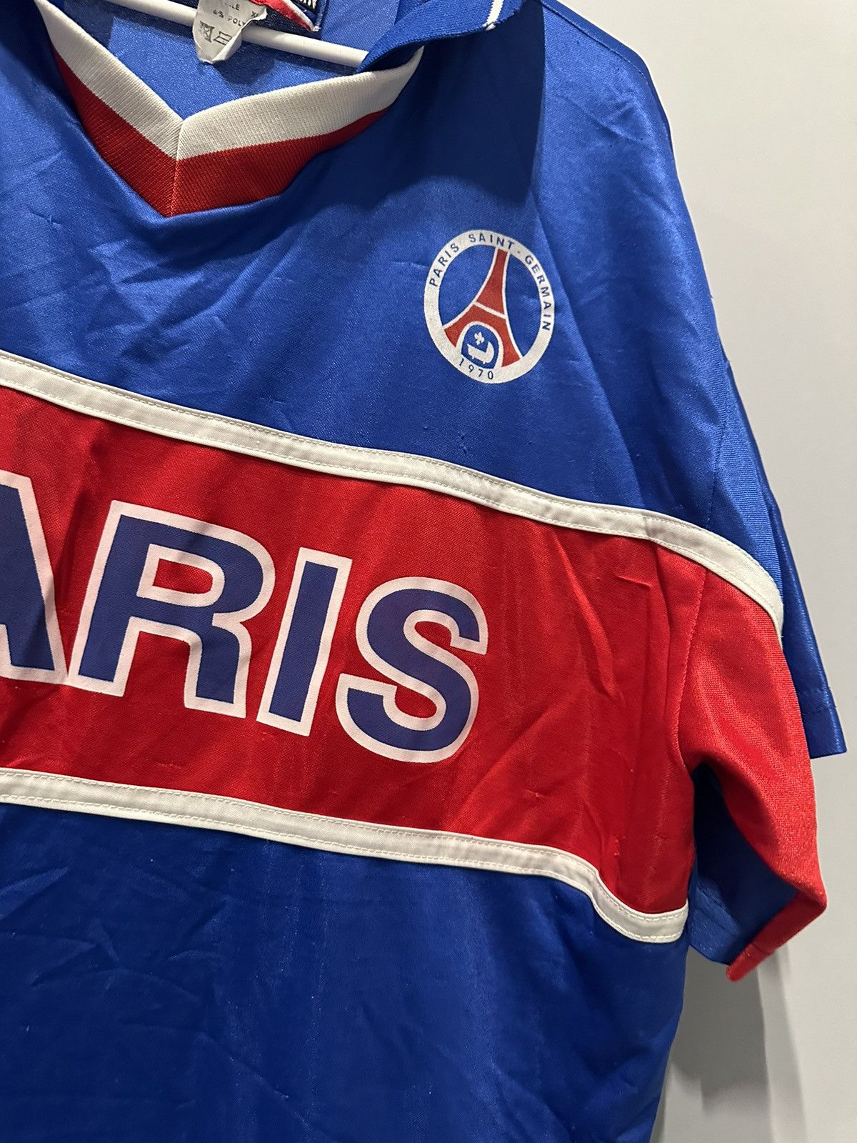 Nike Vintage 90s Jersey PSG Soccer Shirt Y2K Block Core Size US XL / EU 56 / 4 - 20 Thumbnail