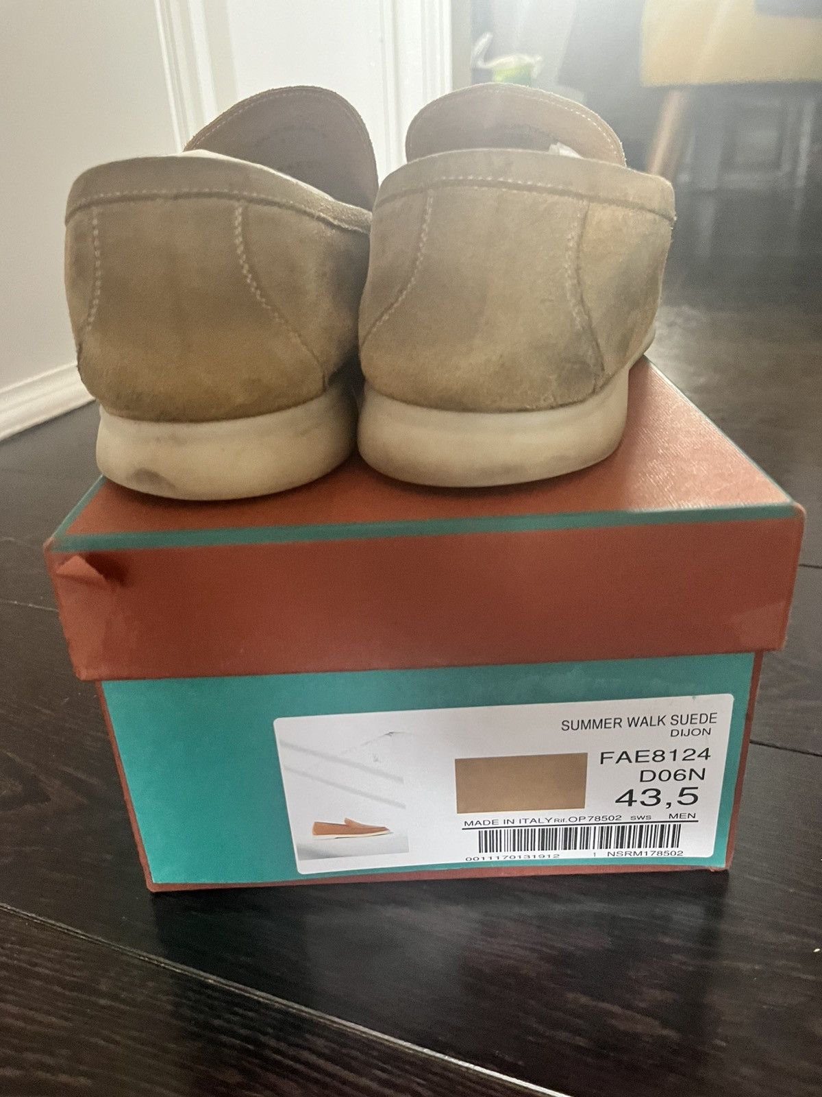 Loro Piana Loro Piana summer walk beige size uk 9.5 eu 43.5 Size US 10.5 / EU 43-44 - 4 Thumbnail