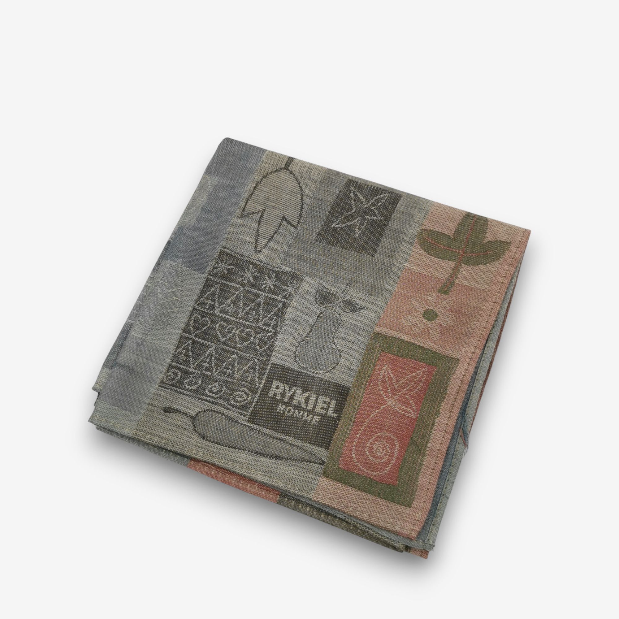 Sonia Rykiel Vintage Rykiel Homme Handkerchief Pocket Square Bandana Size ONE SIZE - 4 Thumbnail