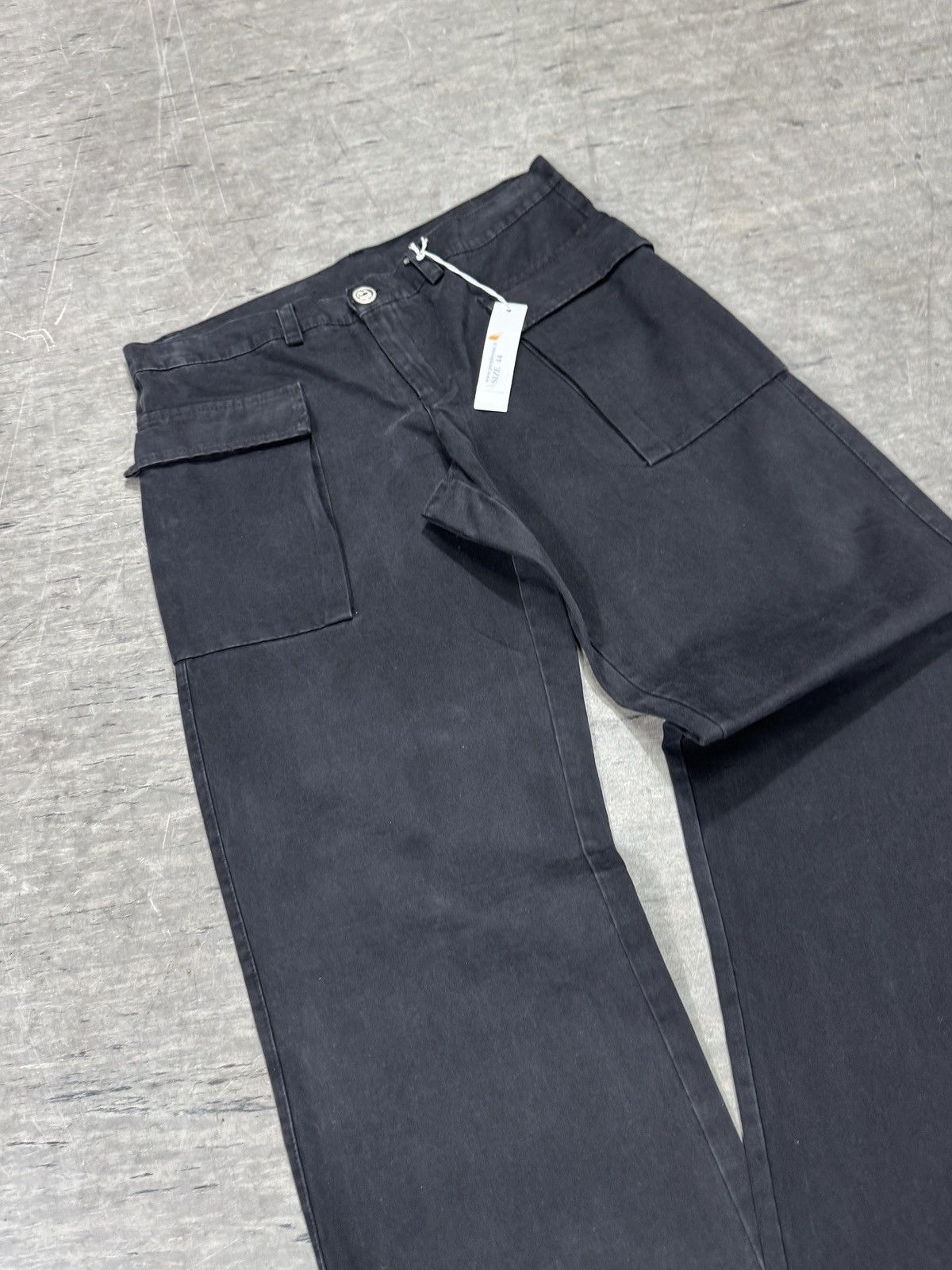 If Six Was Nine ᶠᵃⁿᶜʸᵍᵘʸ BNWT 90s Flared Denim Jeans Pants Bootcut Y2K Size US 30 / EU 46 - 3 Thumbnail