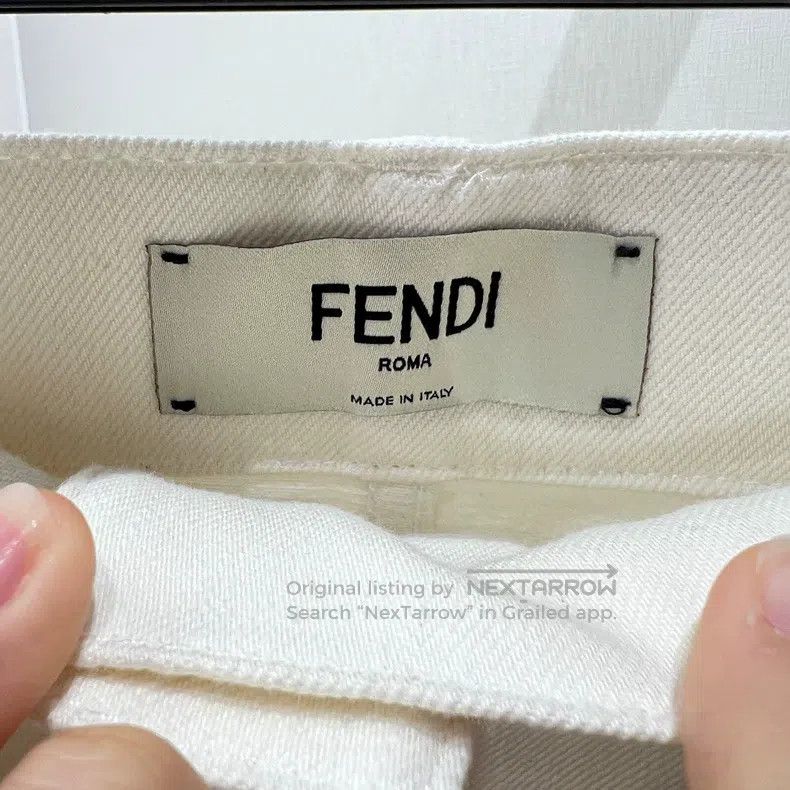 Fendi Fendi A denim half-skirt Size 27" / US 4 / IT 40 - 3 Thumbnail