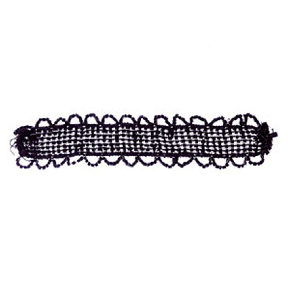 Designer Victorian Jet Bead Bracelet Size ONE SIZE - 2 Thumbnail