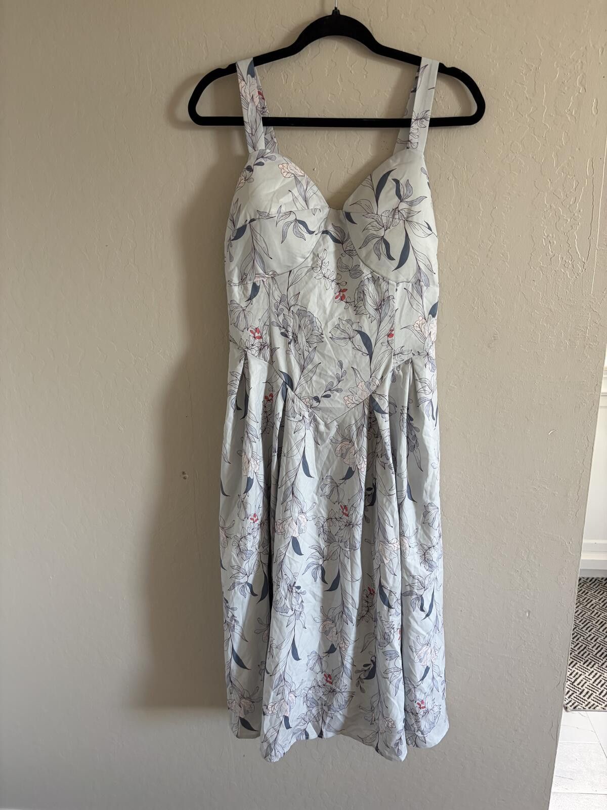 Daytona Dazy floral maxi dress Size L / US 10 / IT 46 - 1 Thumbnail