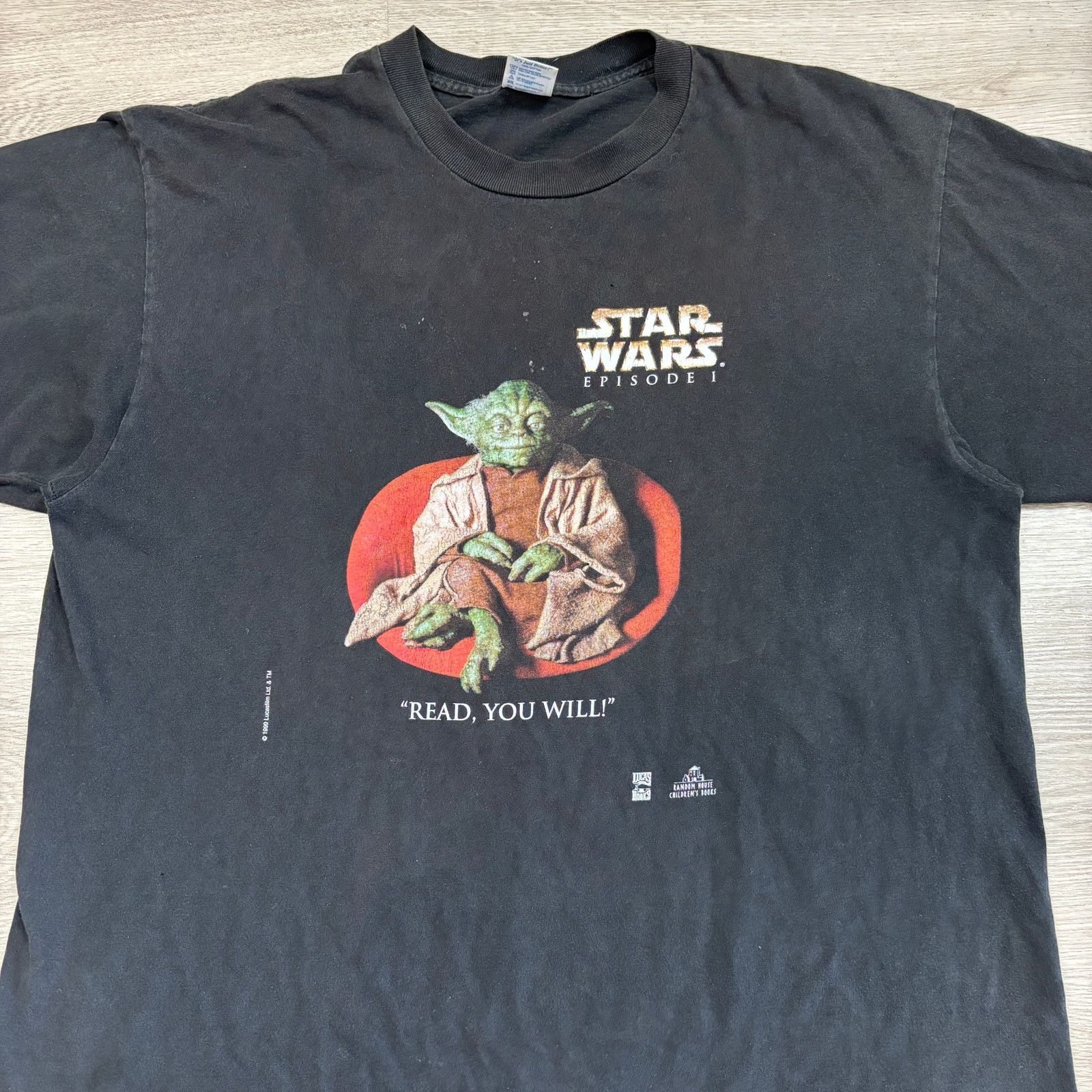 Delta × Star Wars × Vintage VTG 98 Star Wars Episode I Yoda Read You Will Shirt Men's XL Size US XL / EU 56 / 4 - 2 Thumbnail