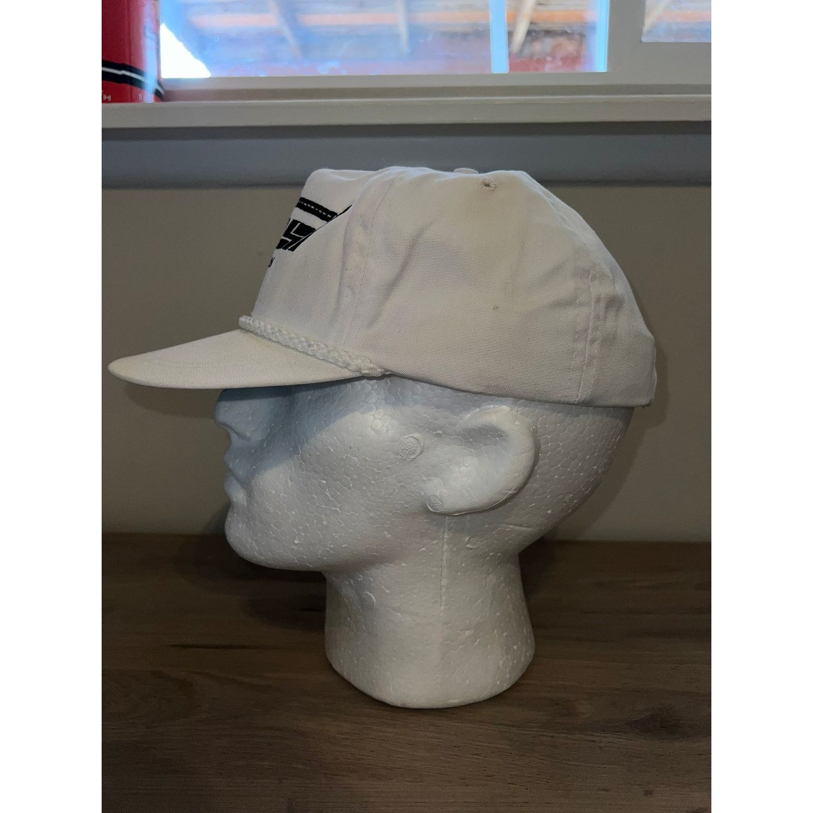 Vintage Frost Construction Company white Stitched Hat Headwear VTG Size ONE SIZE - 5 Thumbnail