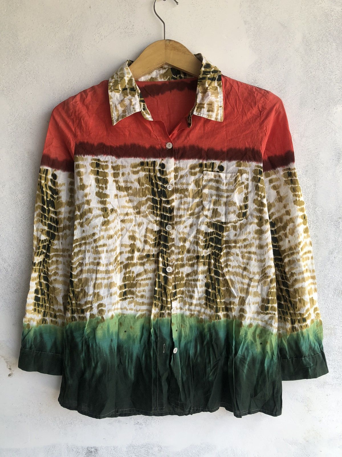 Issey Miyake Japanese Button Shirt Issey Miyake Style Size US M / EU 48-50 / 2 - 1 Thumbnail