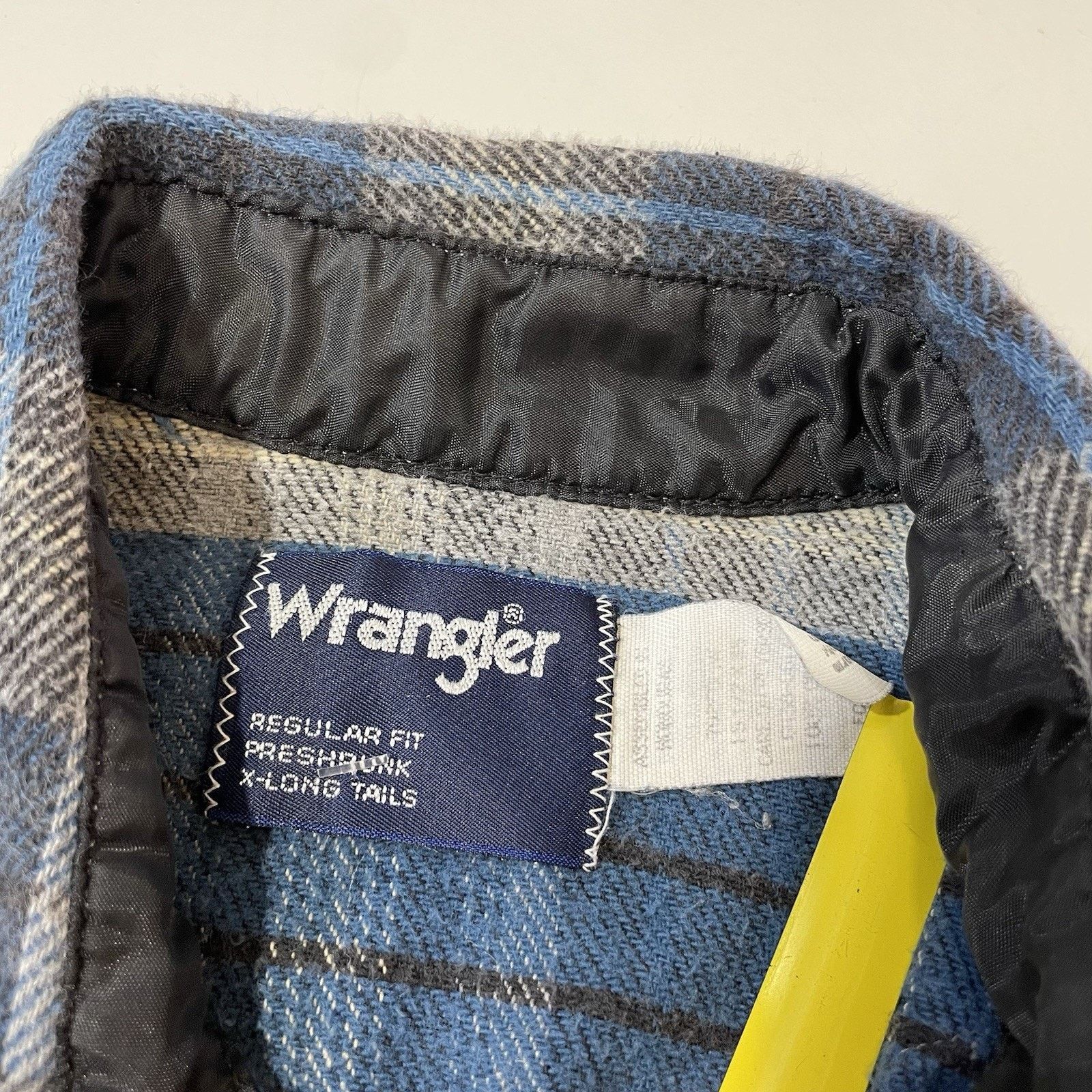 Wrangler VTG Wrangler Men's Cowboy Blue Plaid Pearl Snap Shirt M 15.5 Size US M / EU 48-50 / 2 - 6 Thumbnail