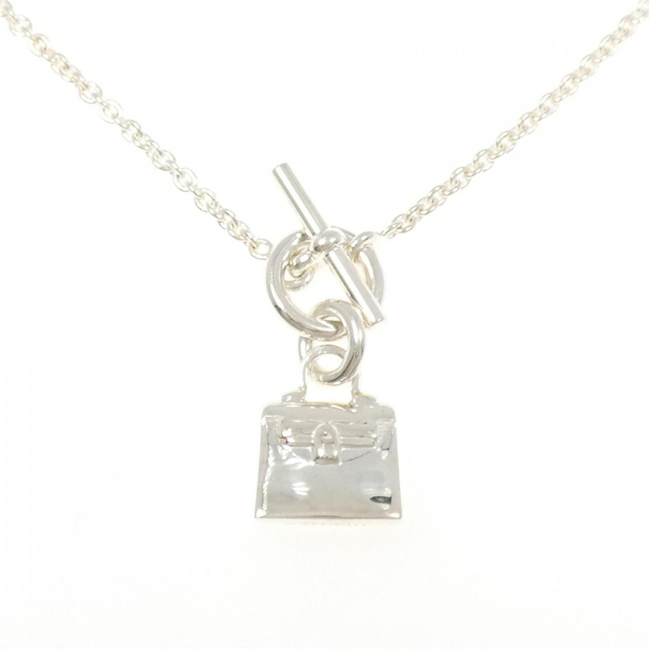 Hermes Hermes Hermes Amulette Kelly 925 Silver Necklace Precious Metal Necklace DUTY FREE for USA Size ONE SIZE - 1 Thumbnail
