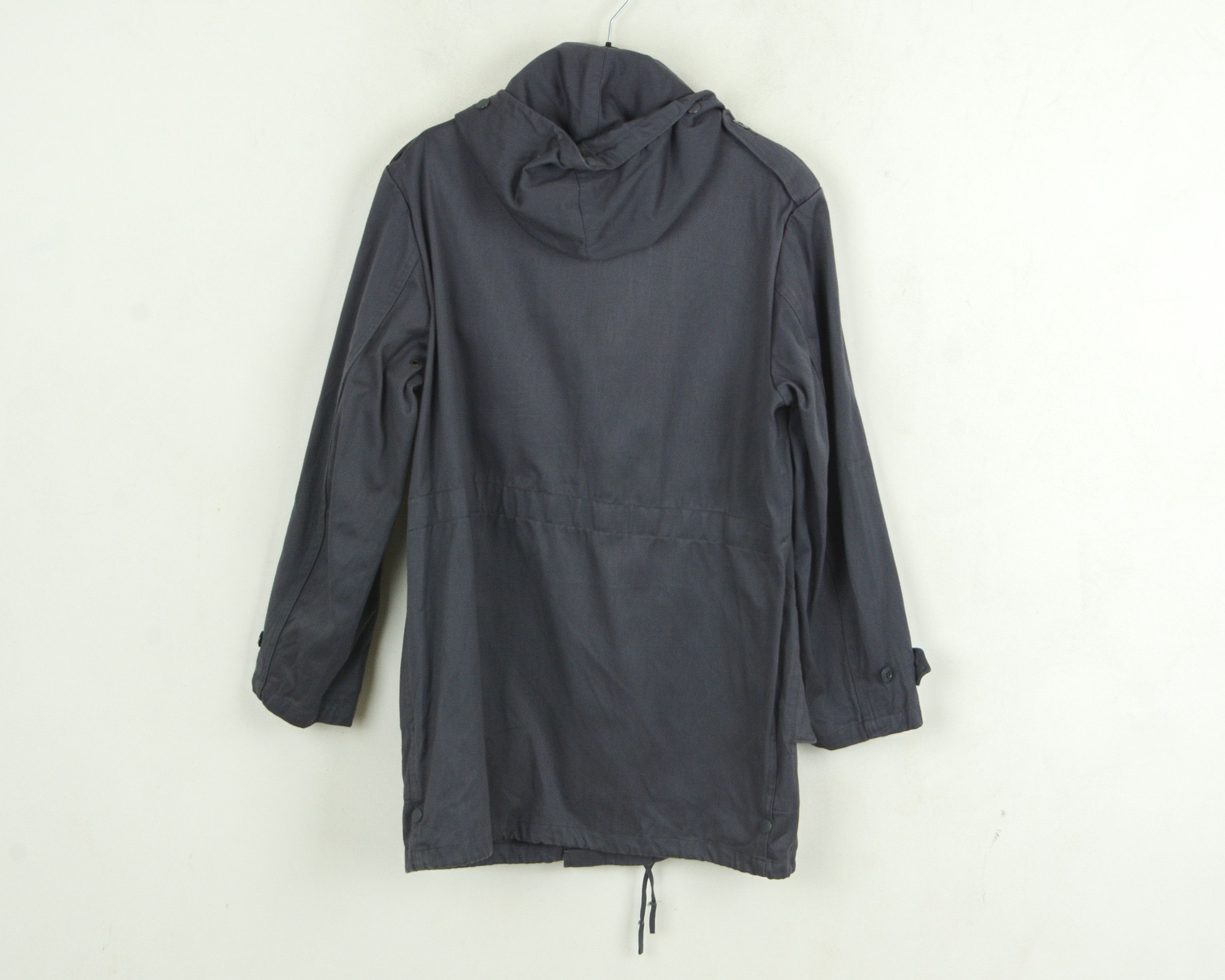 Vintage GERMAN PARKA Army UK 36 Jacket Rain Coat EU 46 Hooded Size US XS / EU 42 / 0 - 9 Thumbnail