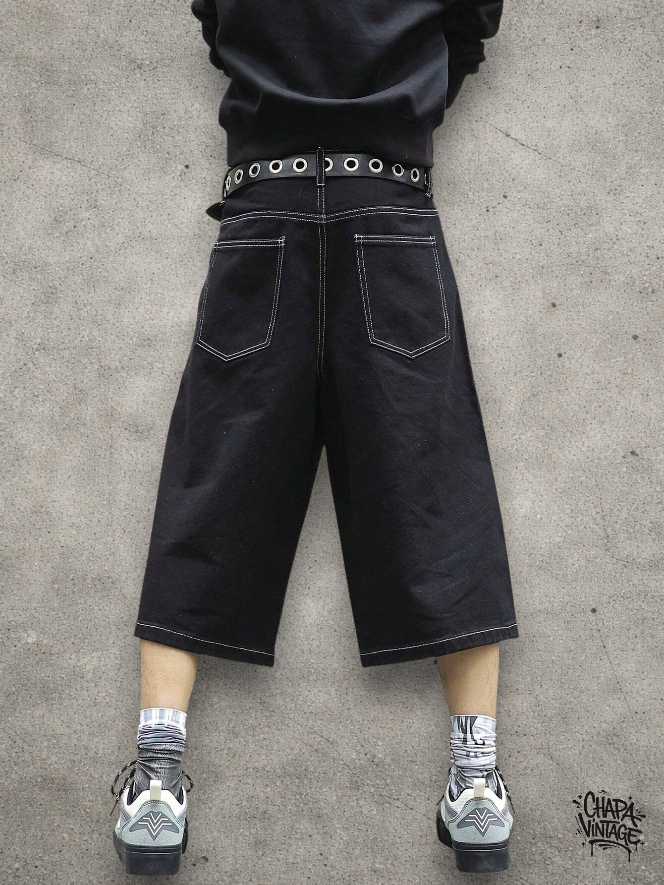 Japanese Brand Denim long shorts Size US 32 / EU 48 - 3 Thumbnail