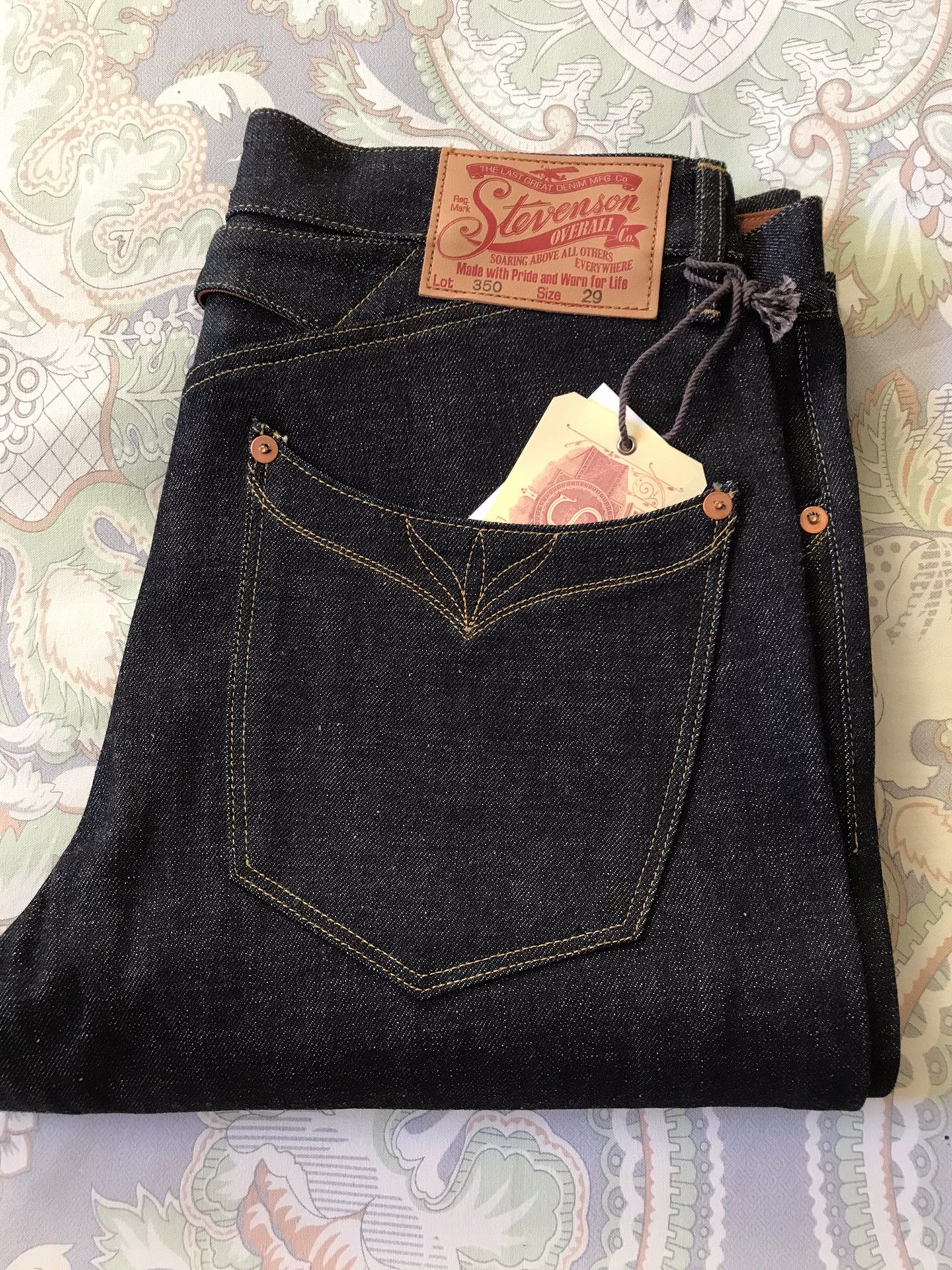 Visvim Stevenson Overall 350 Raw Denim Jeans Size US 29 - 1 Thumbnail