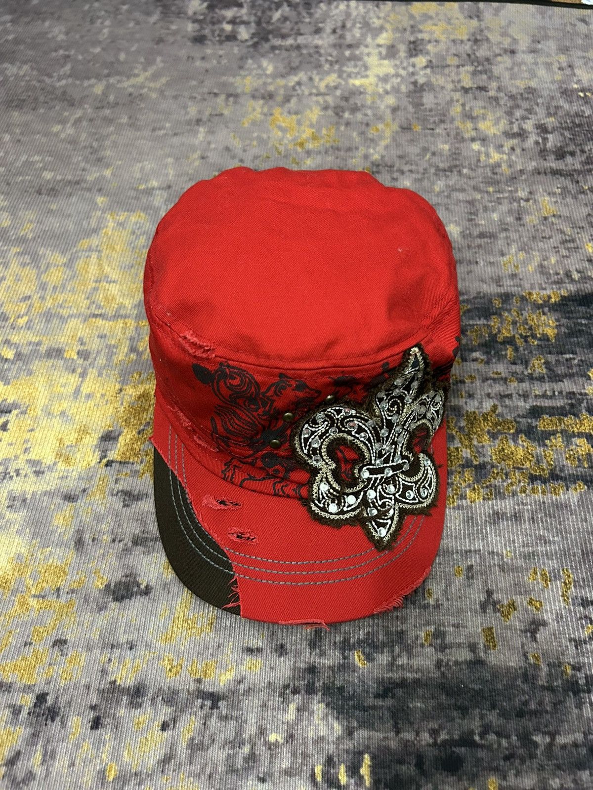 If Six Was Nine Cross Camo Swarovski Patrol Caps Size ONE SIZE - 2 Thumbnail