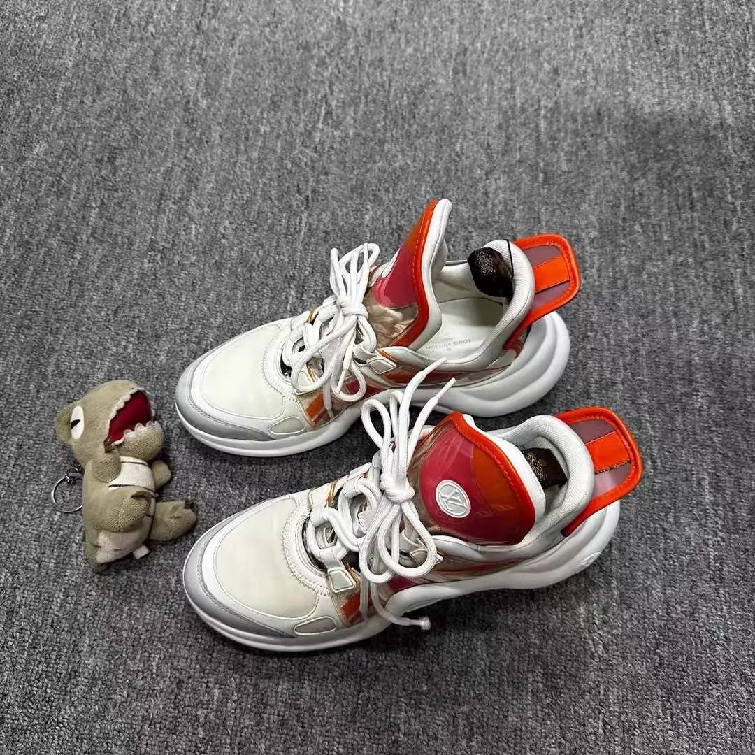 Louis Vuitton LV Jelly Orange Dad Shoe 38.5 Size US 8 / IT 38 - 1 Thumbnail