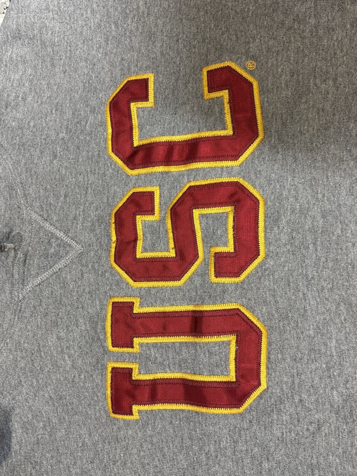 NCAA Vintage 1990s Russell USC Trojan College Hoodie Size M 0201 Size US M / EU 48-50 / 2 - 4 Thumbnail