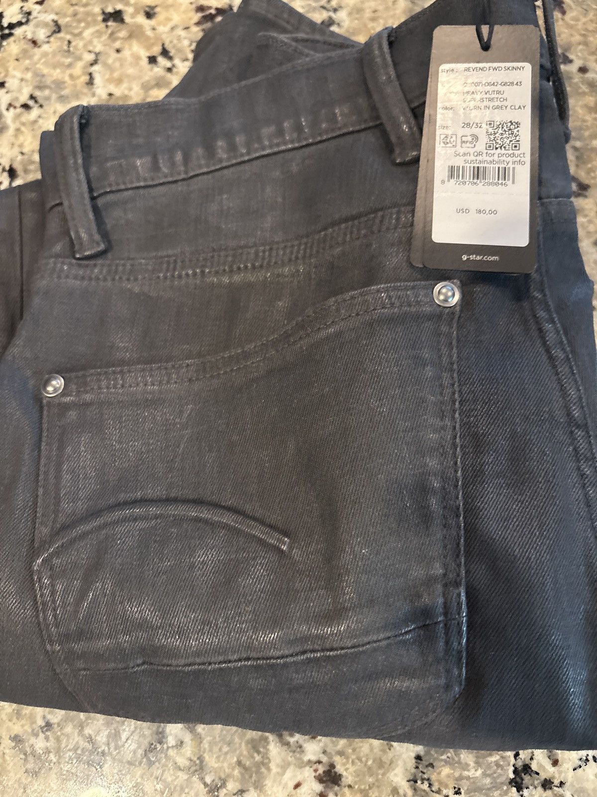 G-Star G-Star Grey Clay Jeans Size US 28 / EU 44 - 1 Thumbnail