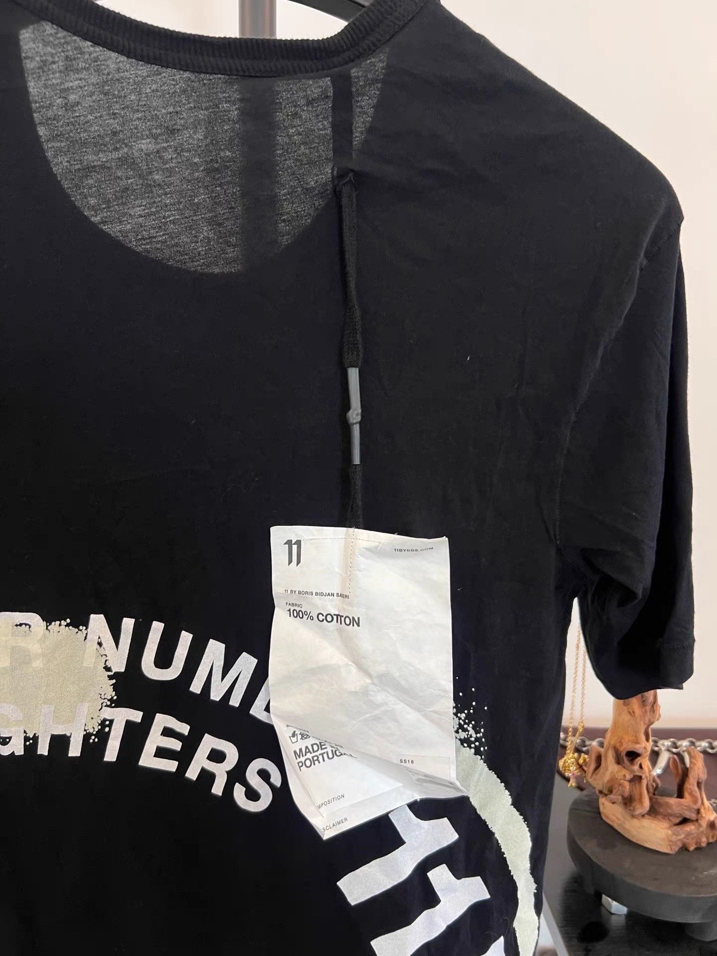11 By Boris Bidjan Saberi 11by BBS Letter Print T-Shirt K35 Size US S / EU 44-46 / 1 - 4 Thumbnail
