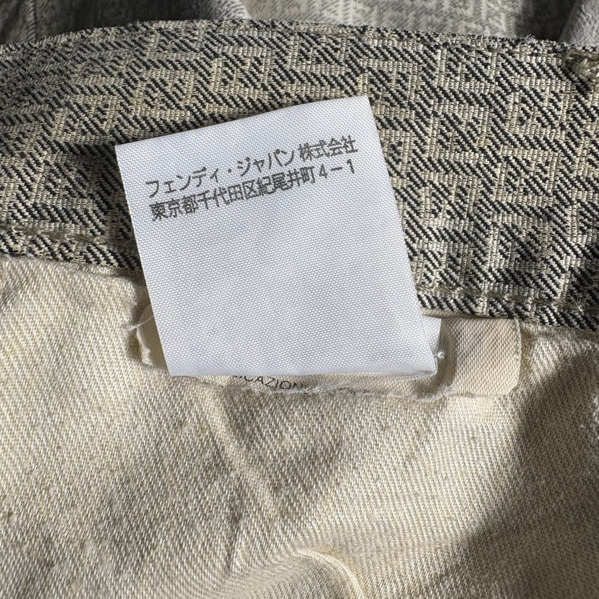 Fendi Fendi Monogram Distressed Jeans Pants Size US 30 / EU 46 - 12 Thumbnail