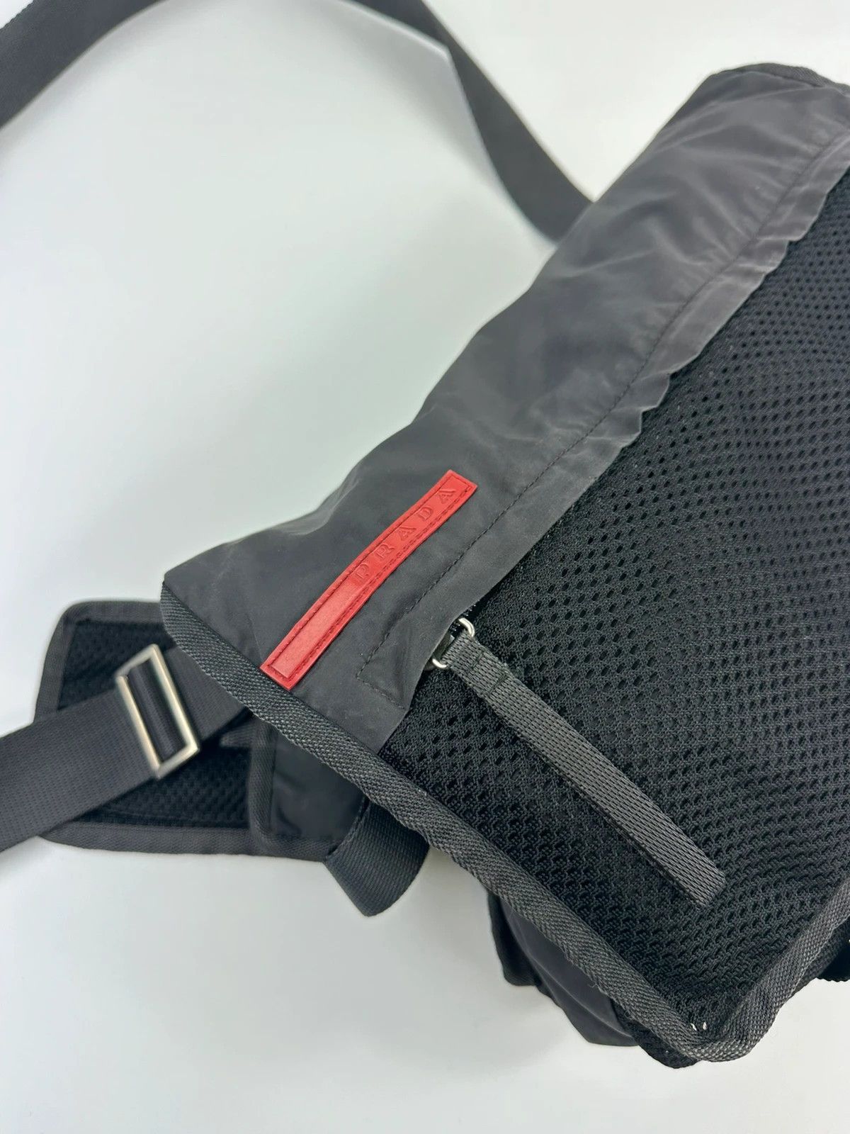 Prada Prada Sport SS1999 Mesh 2In1 CrossBody WaistBag Size ONE SIZE - 4 Thumbnail