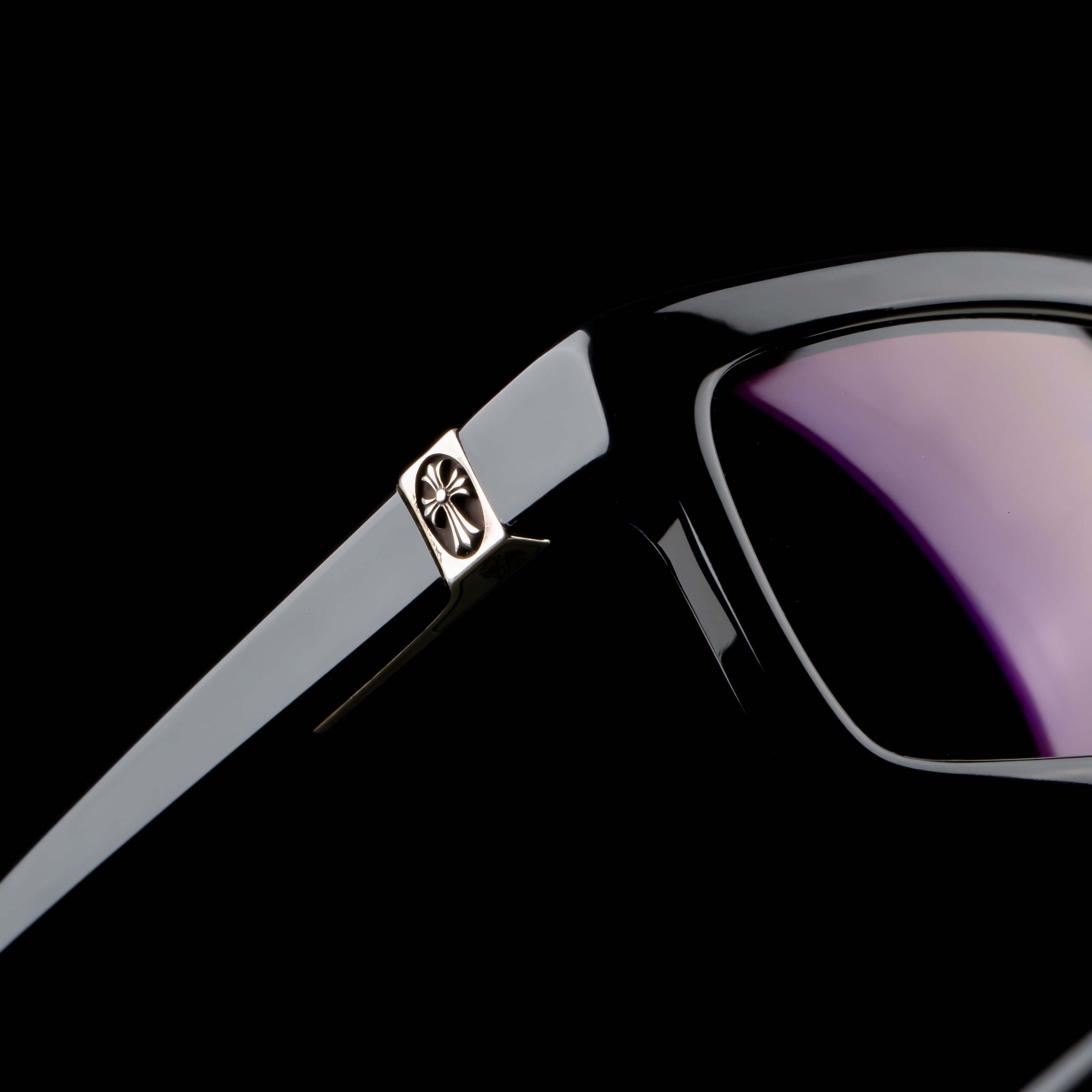 Chrome Hearts CHROME HEARTS PENETRANUS BLACK GLASSES Size ONE SIZE - 2 Thumbnail