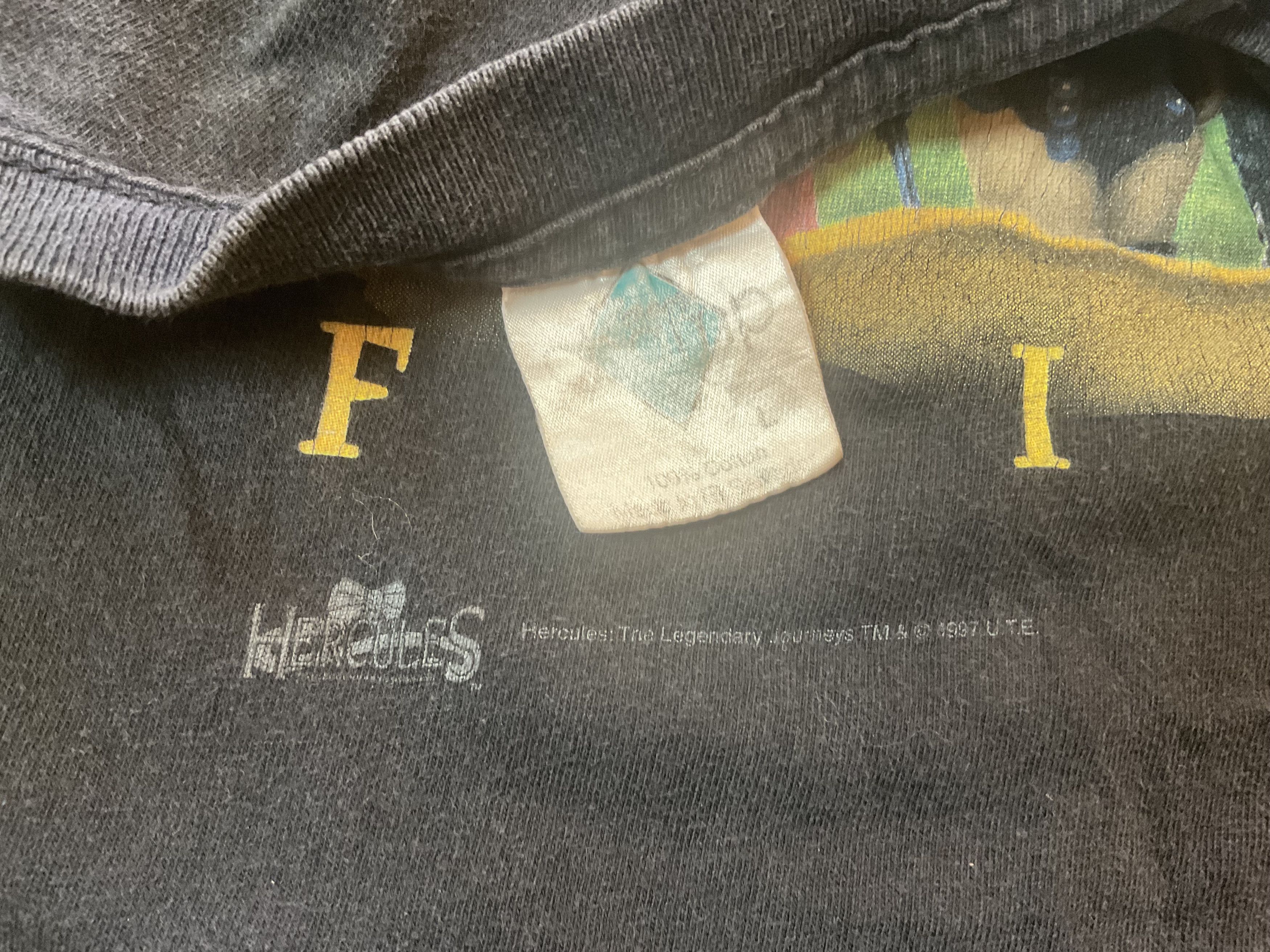 Vintage Vintage 1997 Hercules & Xena Friends TV Promo T-Shirt Size US L / EU 52-54 / 3 - 5 Thumbnail
