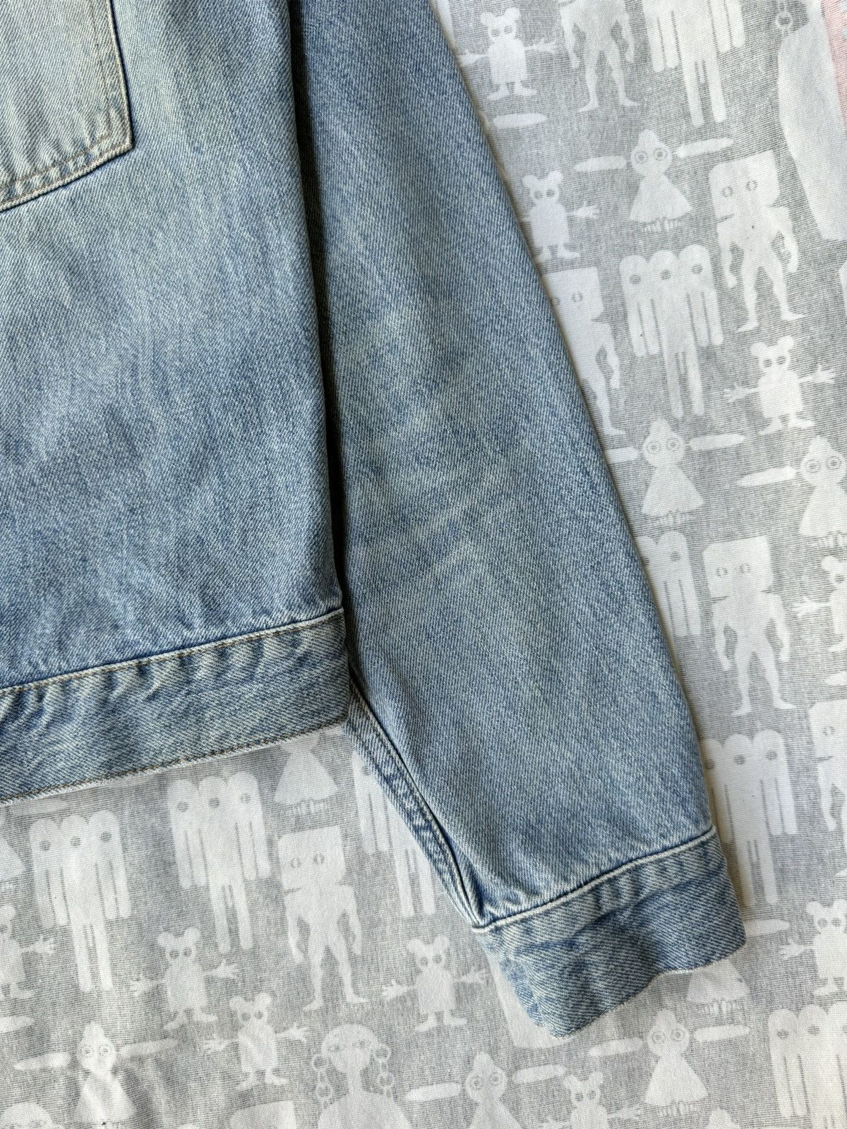 Helmut Lang Helmut Lang 2000 Type I One Pocket Sanded Blue Denim Jacket Size US S / EU 44-46 / 1 - 6 Thumbnail