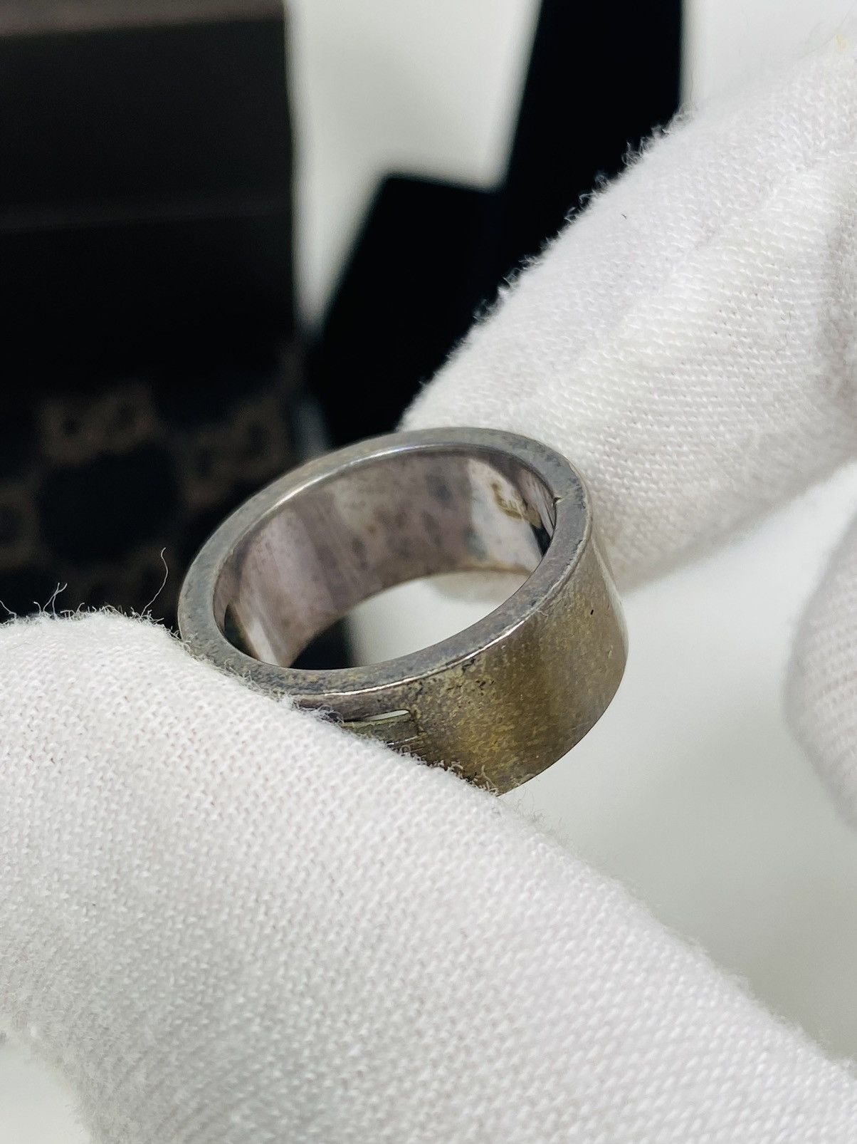 Gucci Gucci .925 Silver G Ring Size IT 8 Size ONE SIZE - 4 Thumbnail