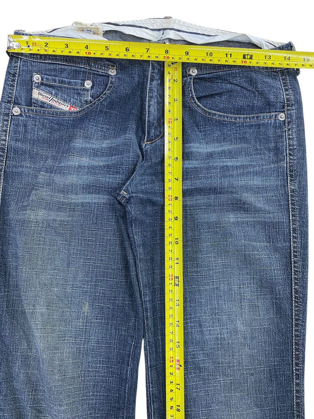 Diesel Diesel Blue Wash Style Boot Cut Leg Jeans Size US 29 - 6 Thumbnail