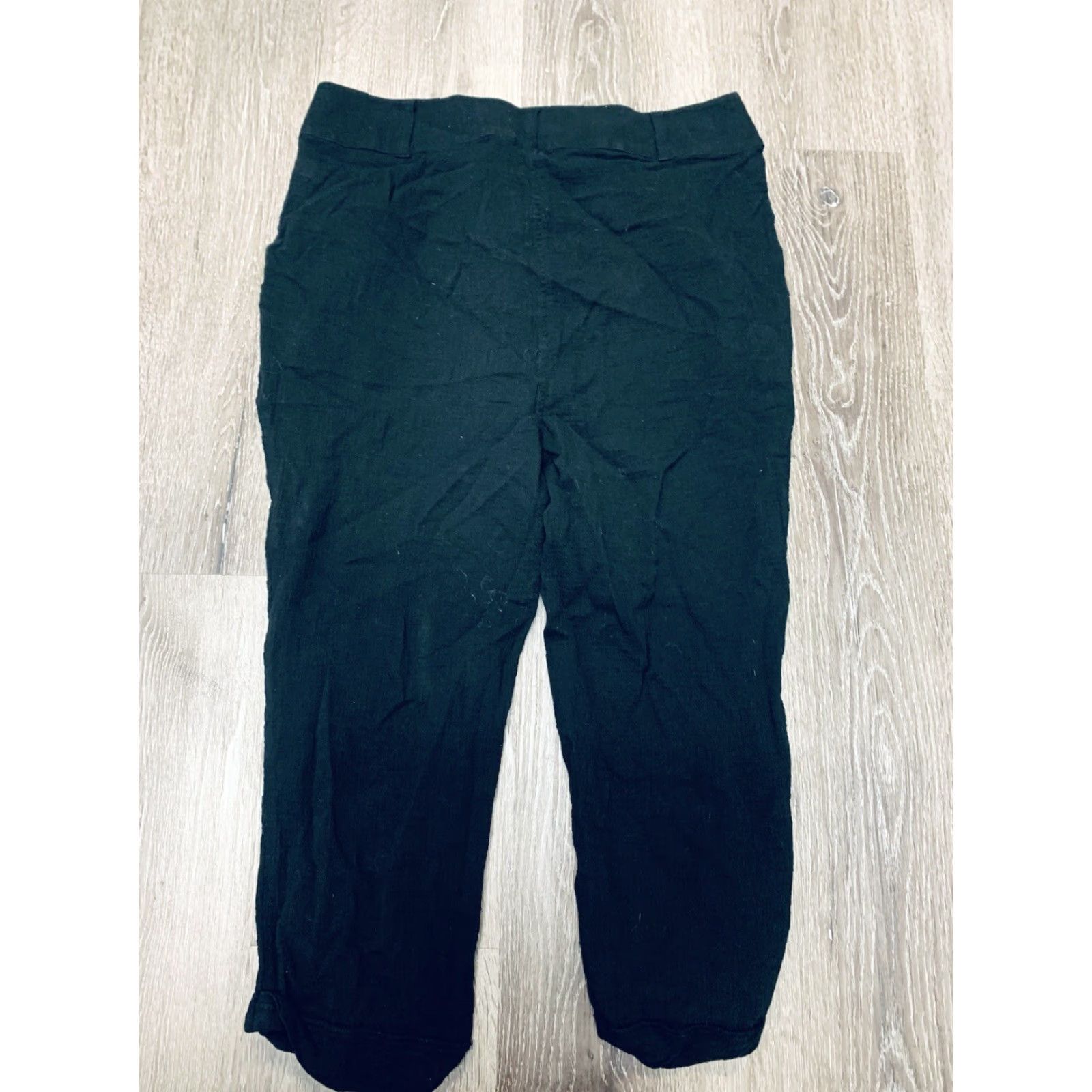 Victoria's Secret Victoria's Secret Swim Cover Up Pants Black Size 12 Capri Style Women Regular Beach Polyester Cover Up Pants 12 Womens Black Victoria's Secret Size 34" / US 12 / IT 48 - 3 Thumbnail