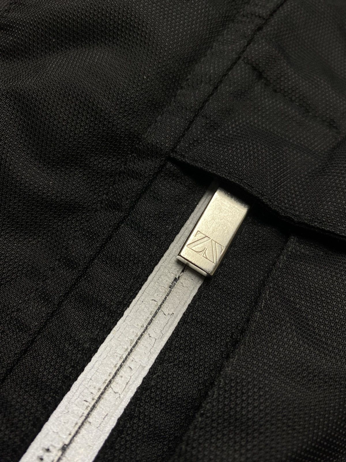 Ermenegildo Zegna Zegna Sport Men's Black Tech Nylon Solar-JKT Jacket Size M Size US M / EU 48-50 / 2 - 2 Thumbnail
