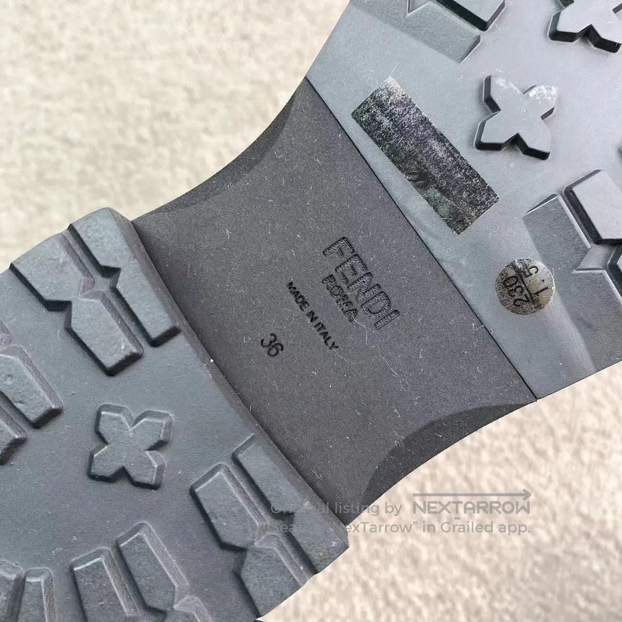 Fendi Fendi White graffiti Martin boots| Size US 5.5 / IT 35.5 - 8 Thumbnail