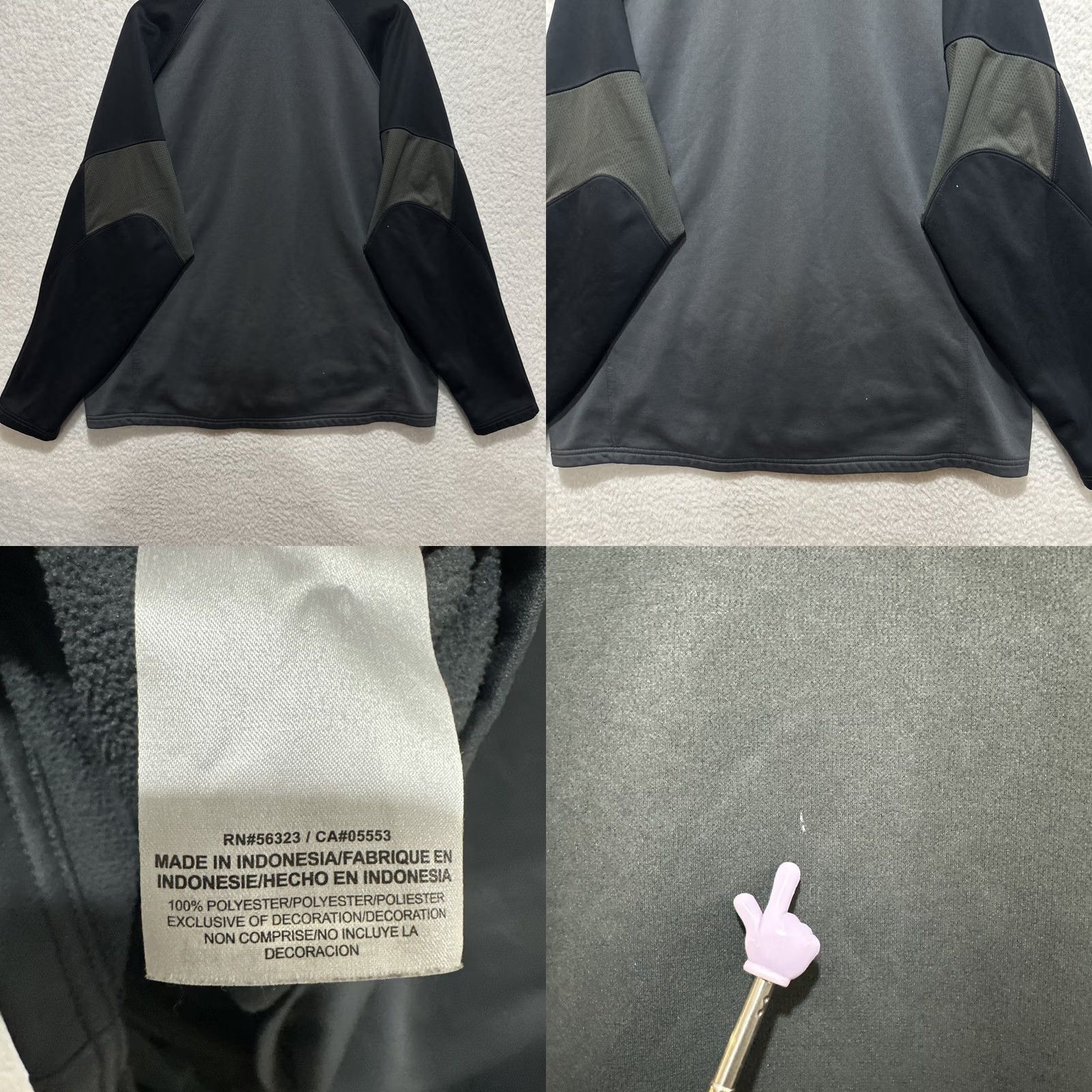 Nike Nike Men's BSBL Baseball Therma-Fit Sweatshirt XL Black Gray Pullover Size US XL / EU 56 / 4 - 8 Thumbnail